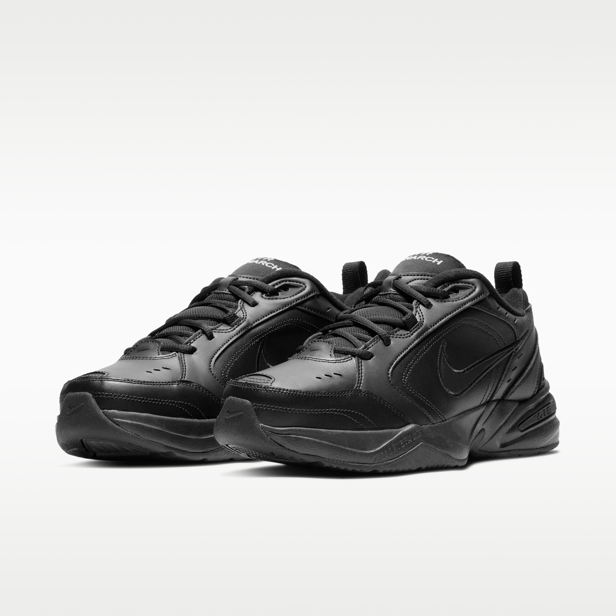 Nike Air Monarch IV - Μαύρο/Μαύρο - 5