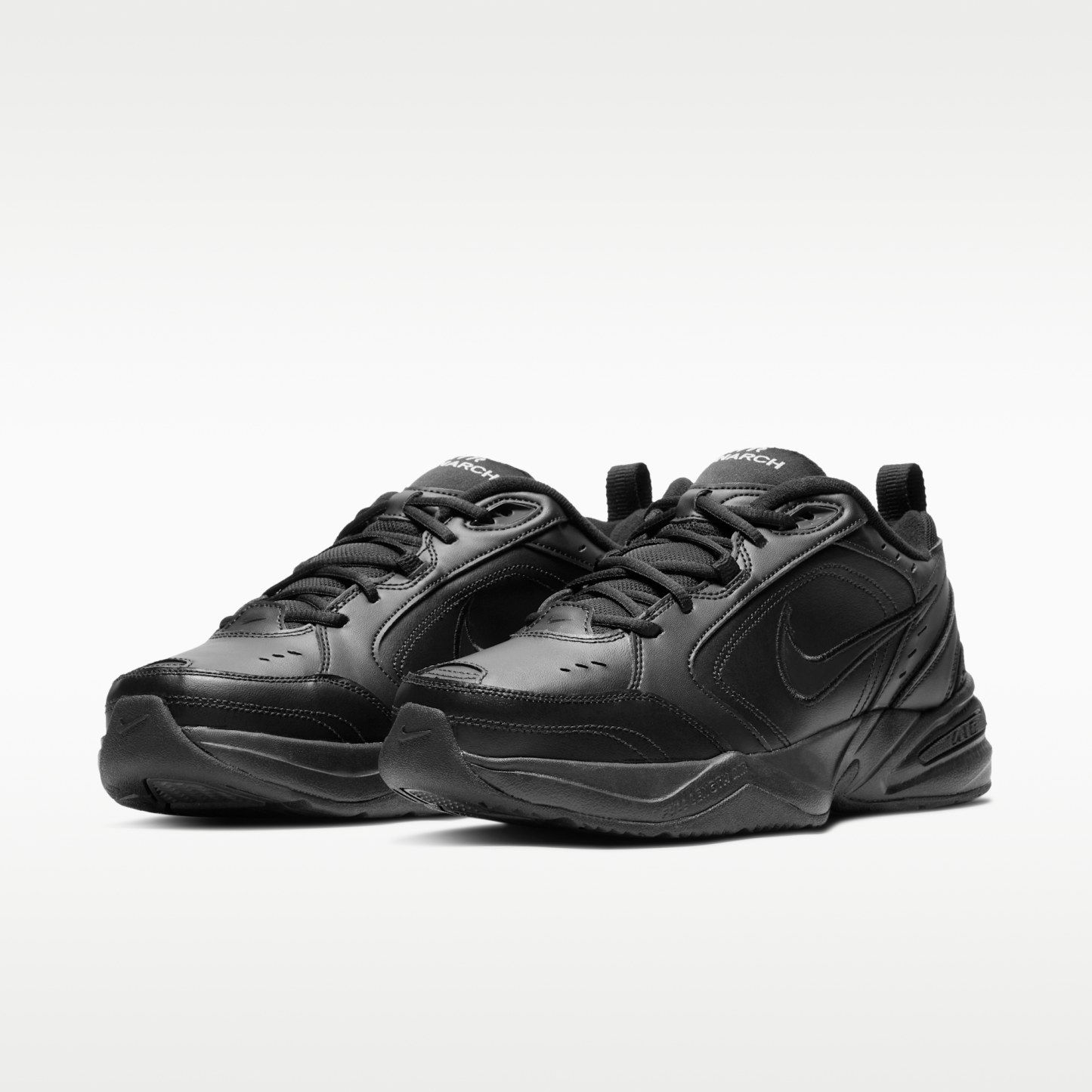 Nike Air Monarch IV - Μαύρο/Μαύρο - 5