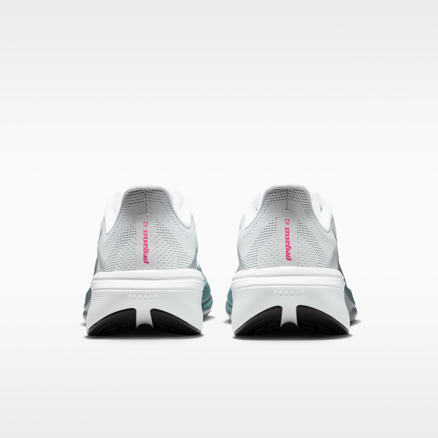 Nike Pegasus 42 - Λευκό/Mineral Slate/Hyper Pink/Μαύρο - 6