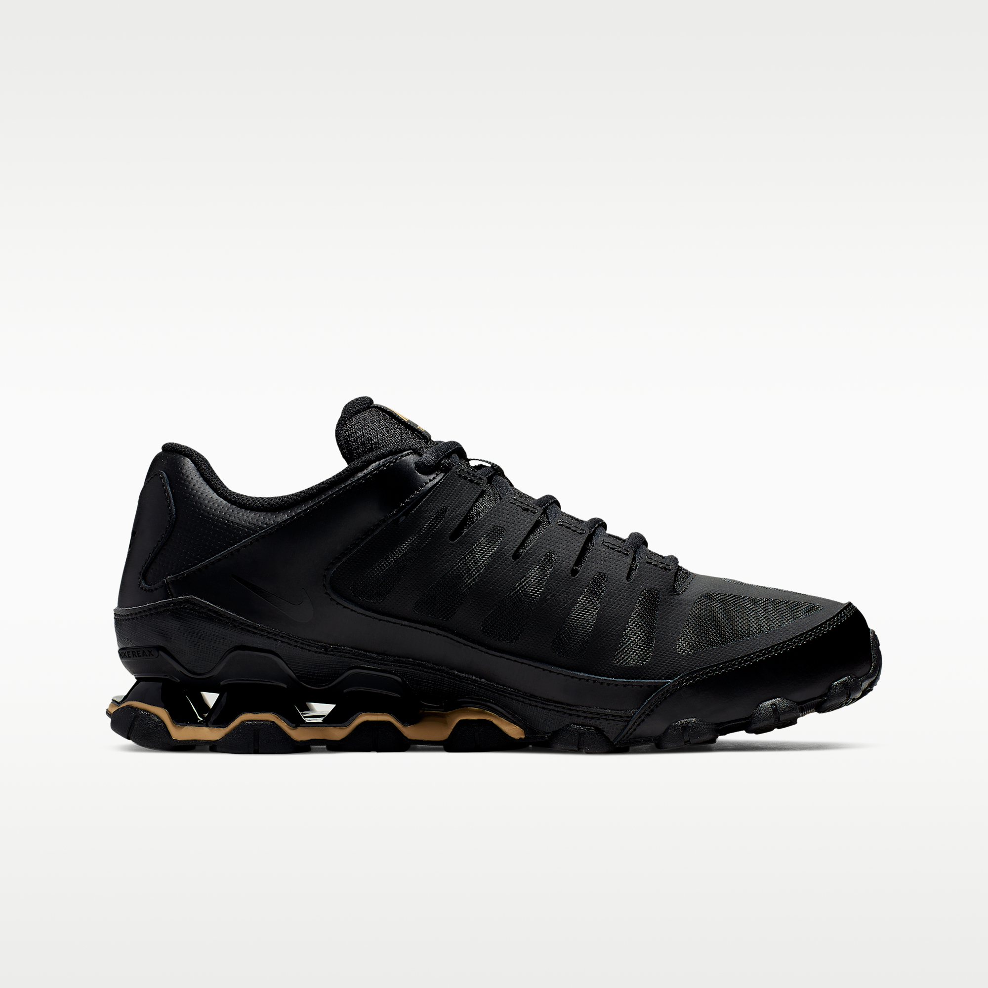 Nike Reax 8 TR - Μαύρο/Μαύρο/Metallic Gold - 3