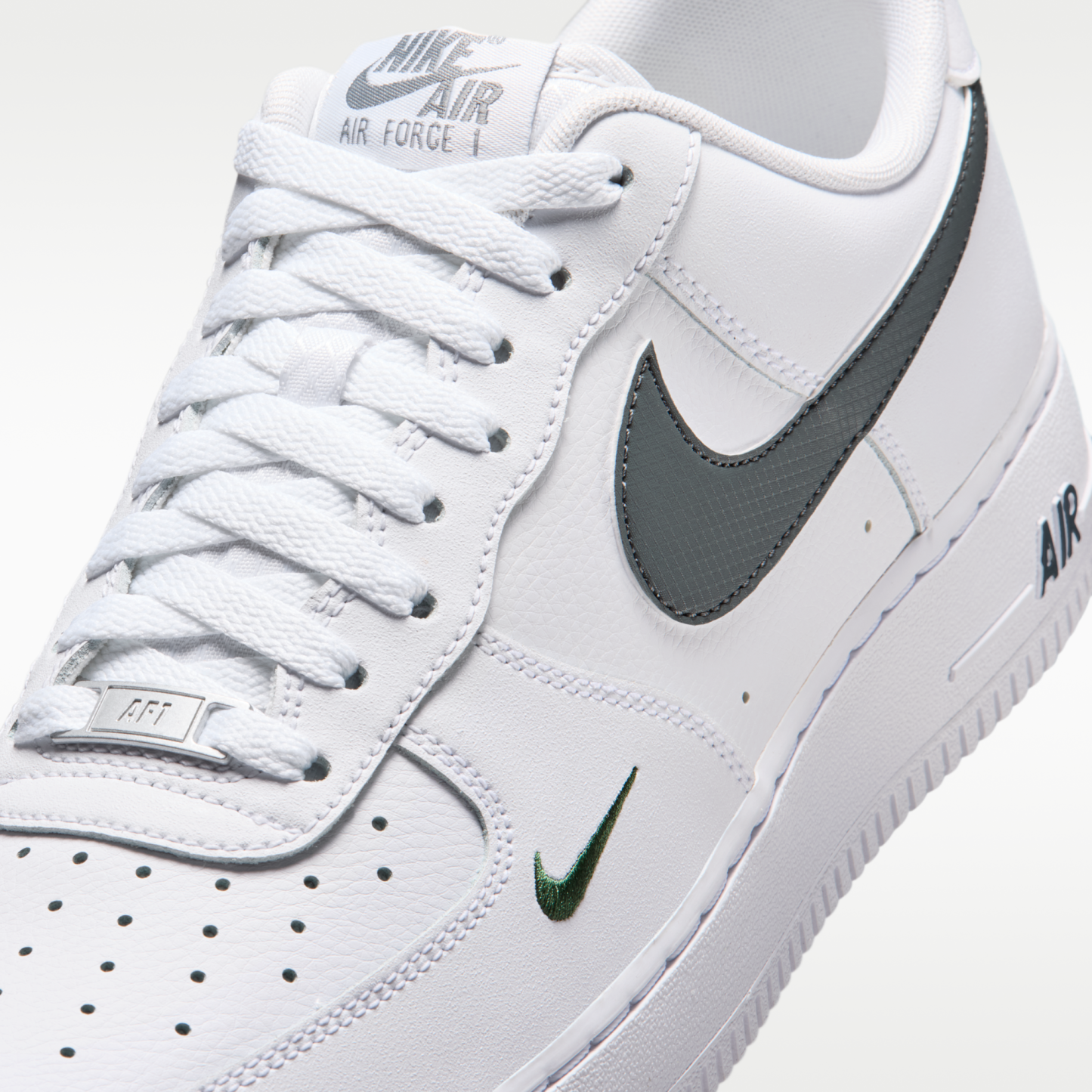 Nike Air Force 1 '07 - Λευκό/Fir/Cool Grey/Cool Grey - 7