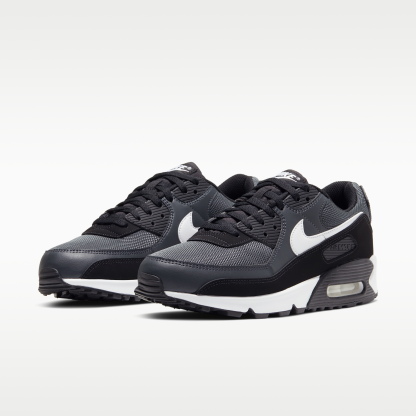 Nike Air Max 90 - Iron Grey/Dark Smoke Grey/Μαύρο/Λευκό - 5