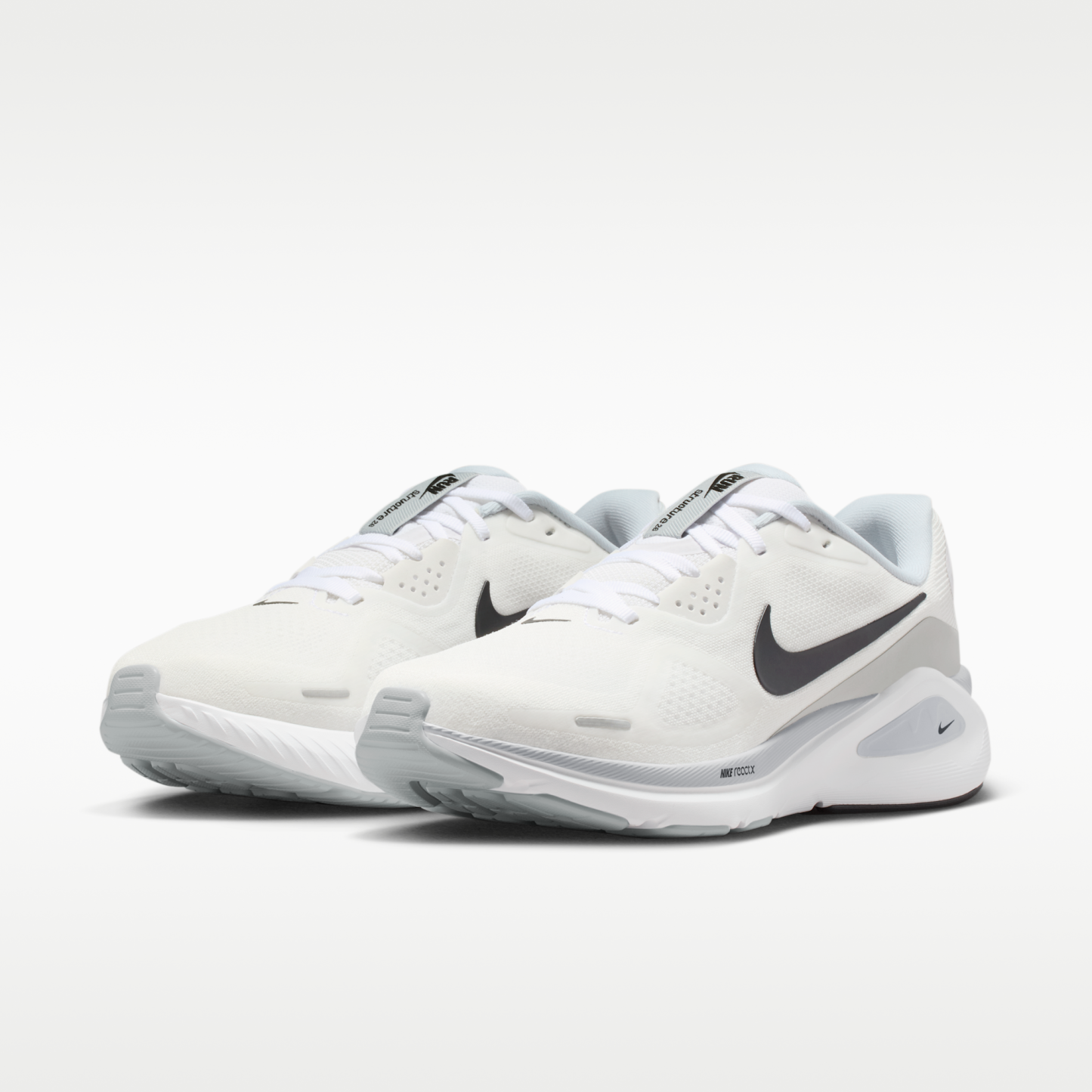 Nike Structure 26 - Λευκό/Pure Platinum/Μαύρο - 5