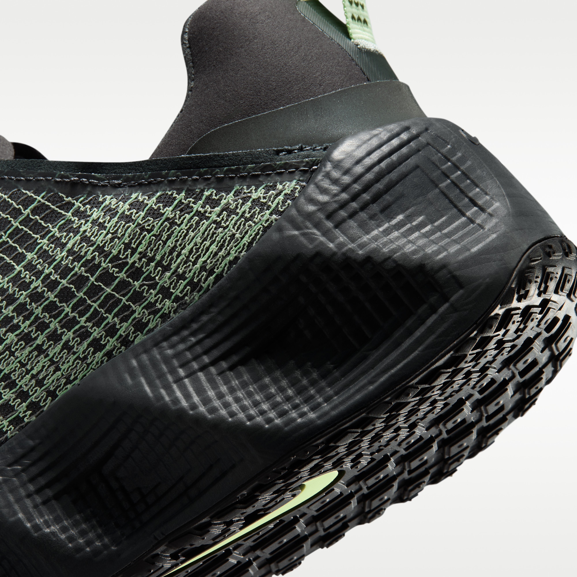 Nike Ava Rover Premium - Dark Smoke Grey/Smoke Grey/Light Liquid Lime/Μαύρο - 8