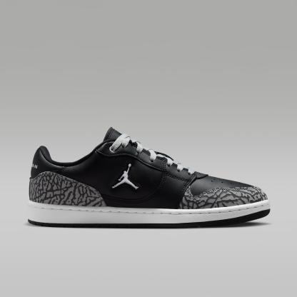 Jordan Court Connect Low SE - Μαύρο/Light Smoke Grey/Dark Grey/Λευκό - 3