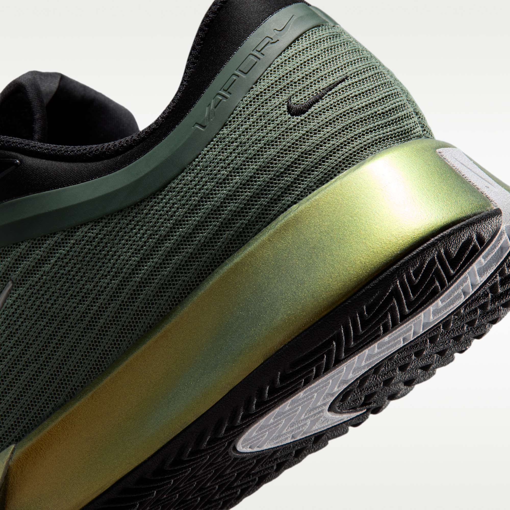 Nike Vapor Pro 3 PRM - Camo Green/Pure Platinum/Μαύρο/Metallic Gold - 8