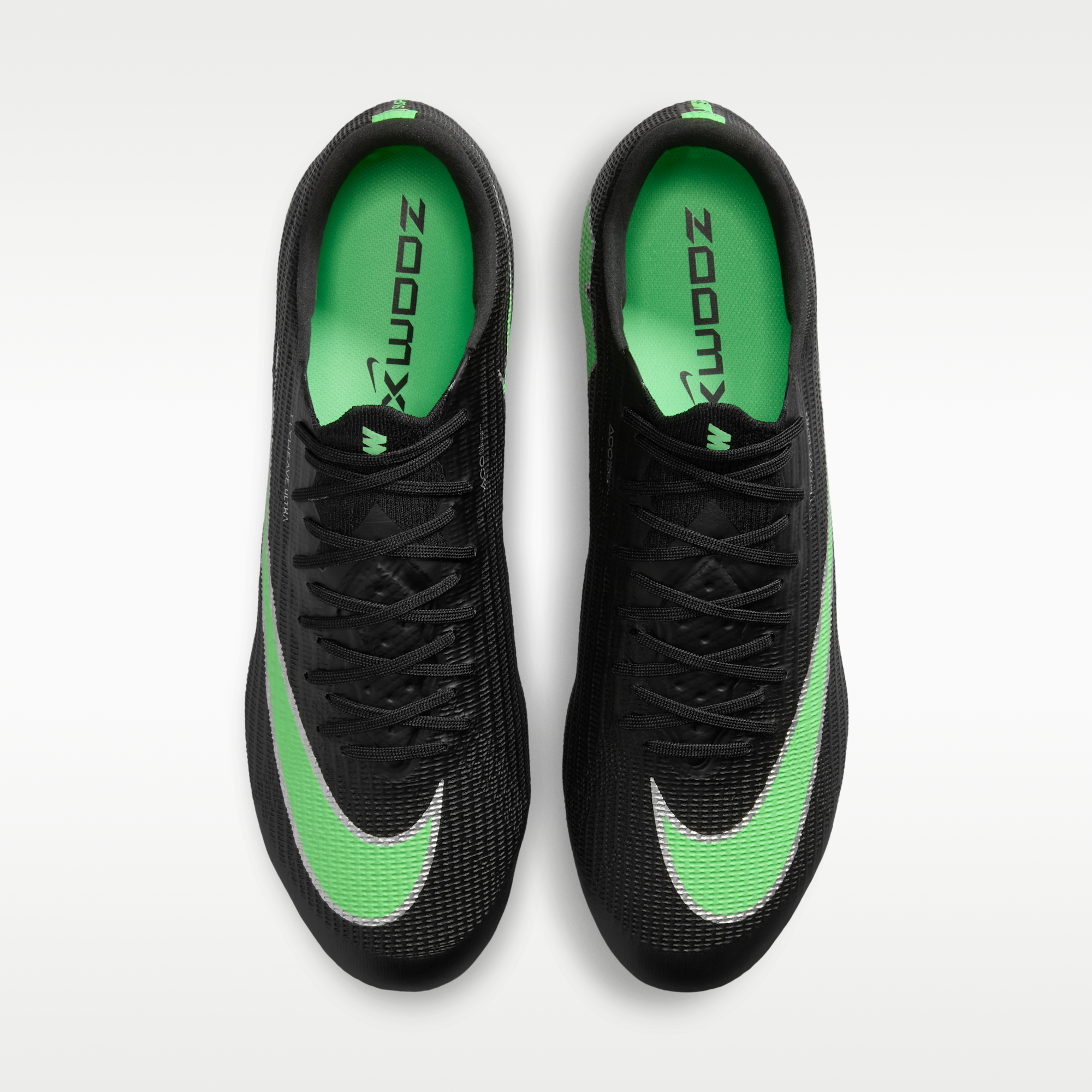 Nike Mercurial Superfly 11 Elite - Μαύρο/Μαύρο/Illusion Green (IM2514-001) - 4
