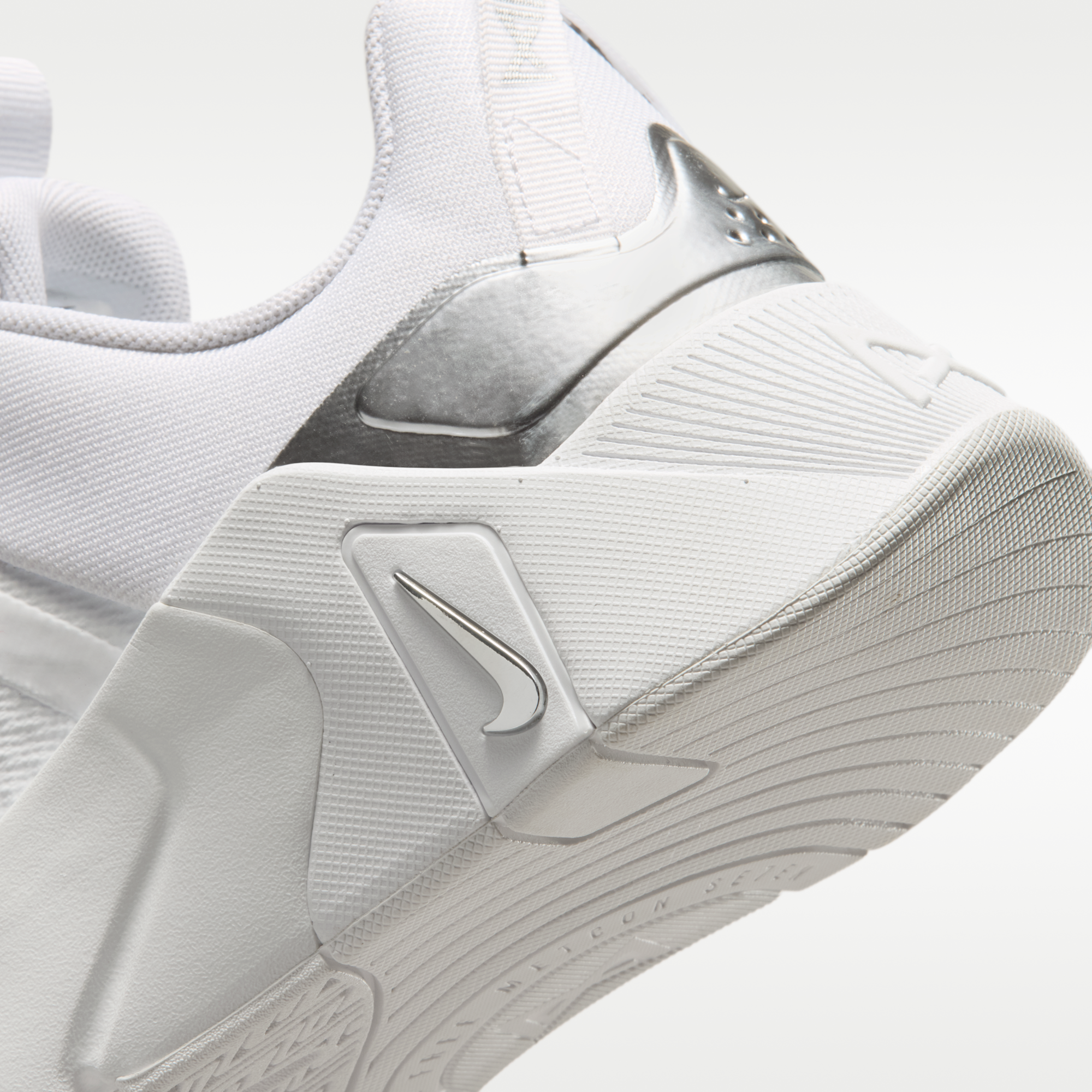 Nike Free Metcon 7 - Λευκό/Λευκό/Metallic Silver - 8