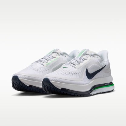 Nike Pegasus Premium - Λευκό/Midnight Navy/Green Spark - 5