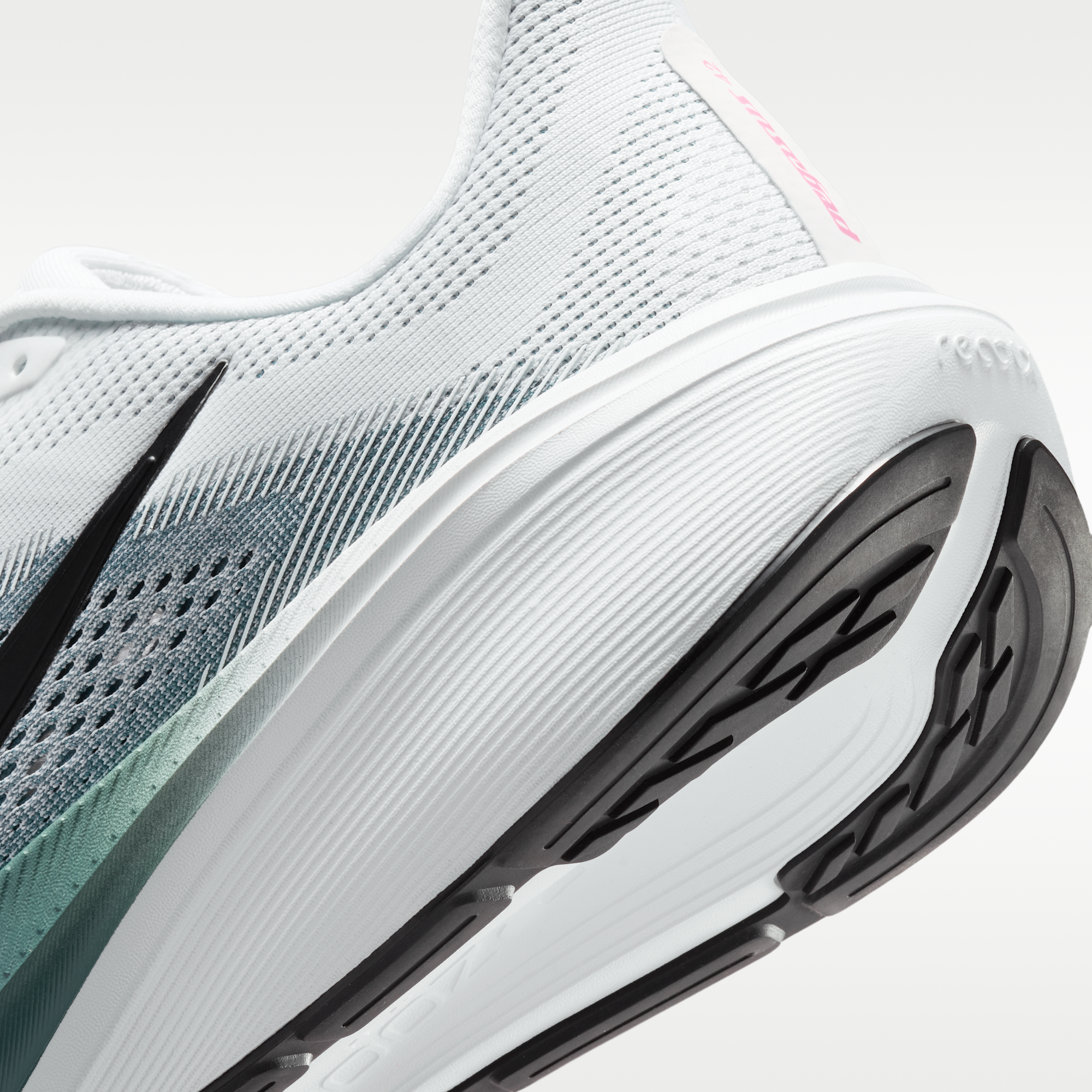 Nike Pegasus 42 - Λευκό/Mineral Slate/Hyper Pink/Μαύρο - 8