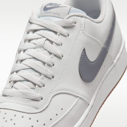 Nike Court Vision Low - Off White/Gum Medium Brown/Stealth - 7