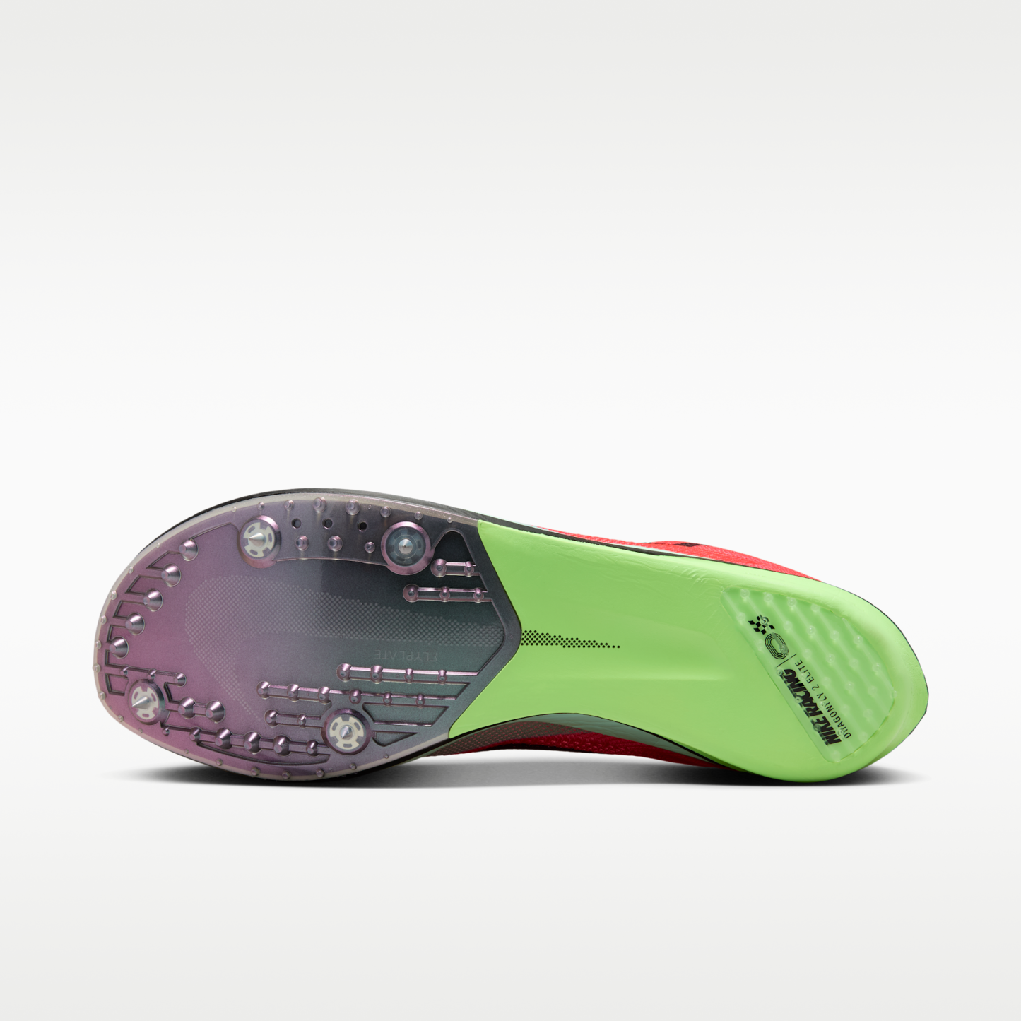 Nike Dragonfly 2 Elite - Bright Crimson/Lime Blast/Mint Foam/Cave Purple - 2