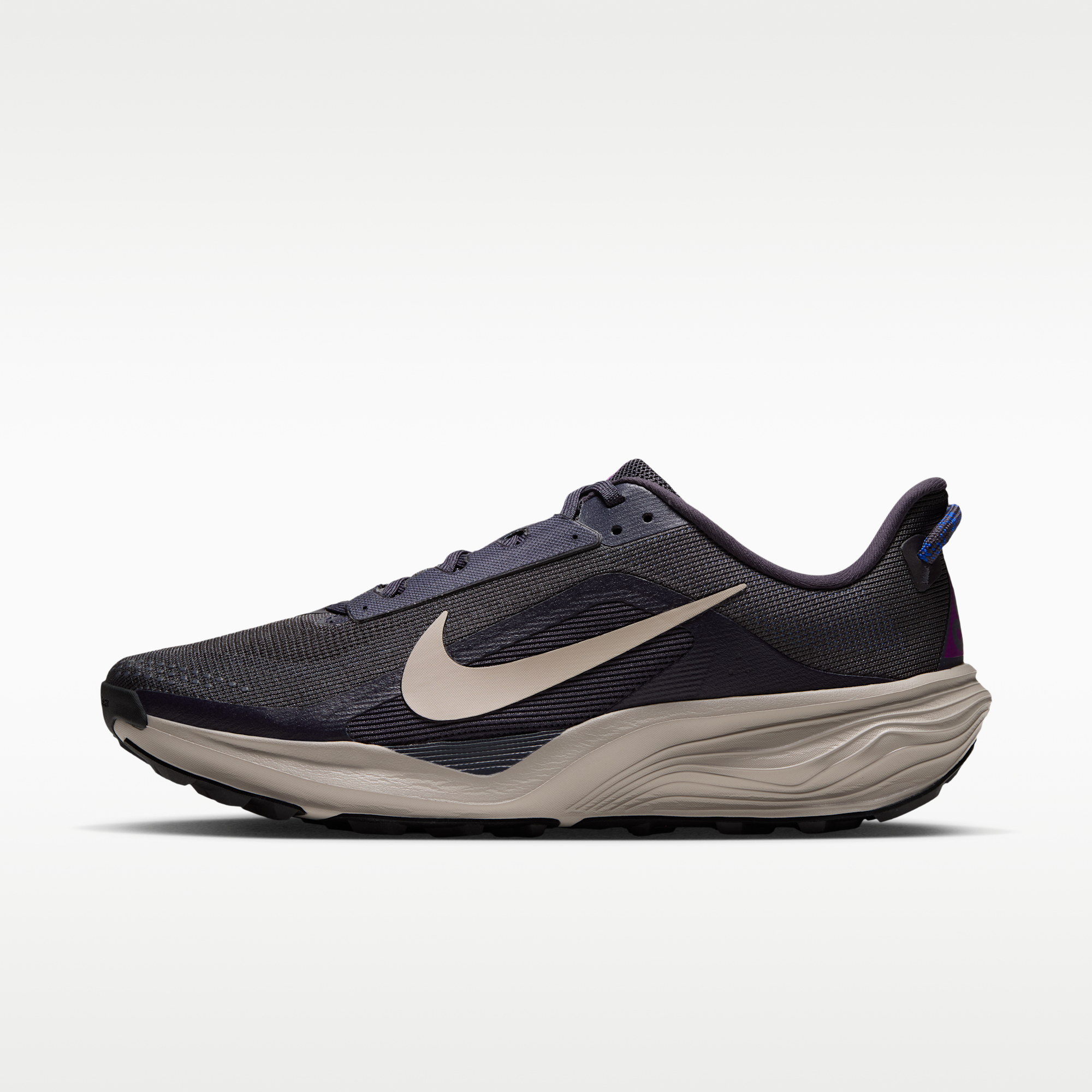 Nike ACG Pegasus Trail - Gridiron/Racer Blue/Vivid Purple/Cream II - 1