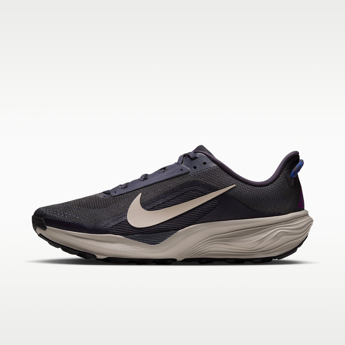 Nike ACG Pegasus Trail - Gridiron/Racer Blue/Vivid Purple/Cream II - 1
