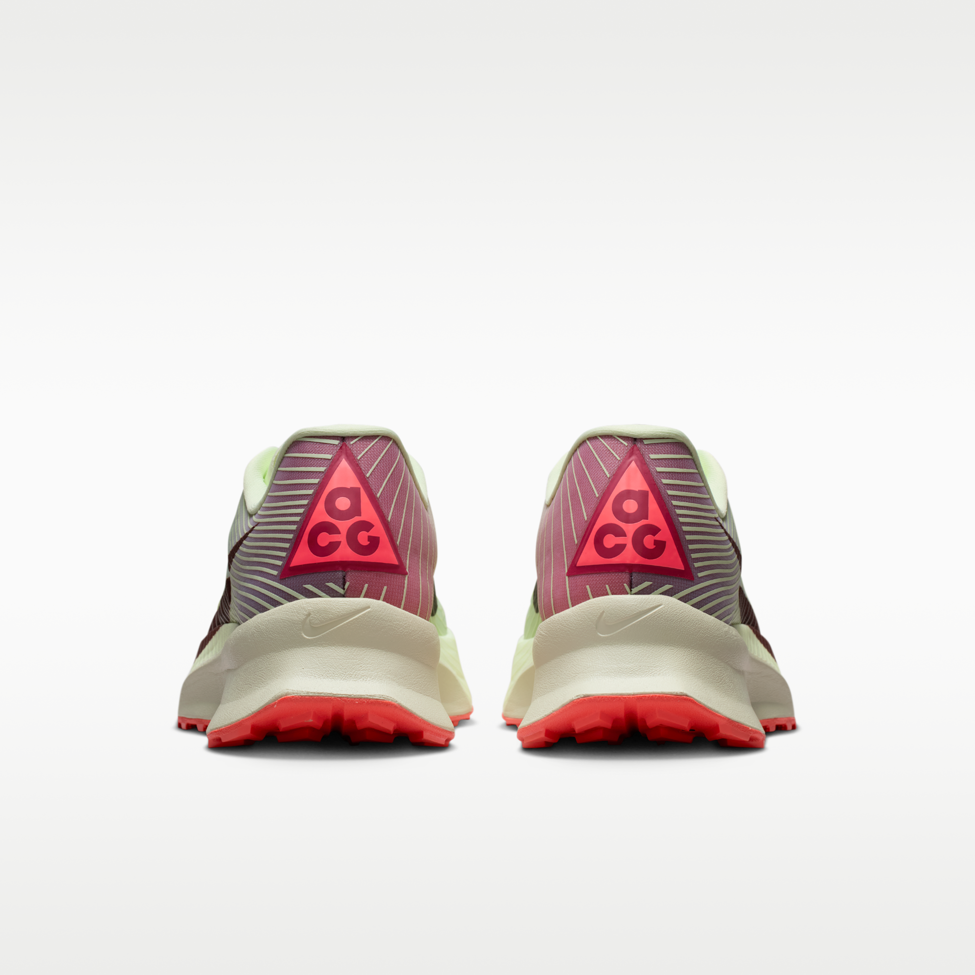 Nike ACG Ultrafly Trail - Volt Tint/Steam/Sea Glass/Burgundy Ash - 6