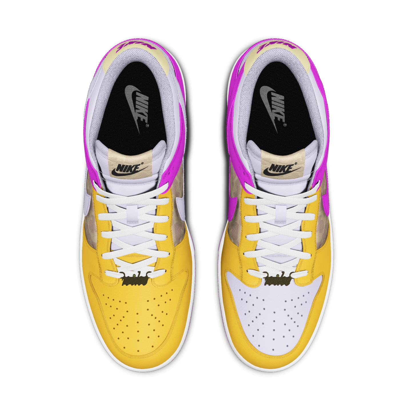 Nike Dunk Low Unlocked By You - Πολύχρωμο/Πολύχρωμο/Πολύχρωμο (7174393666) - 4
