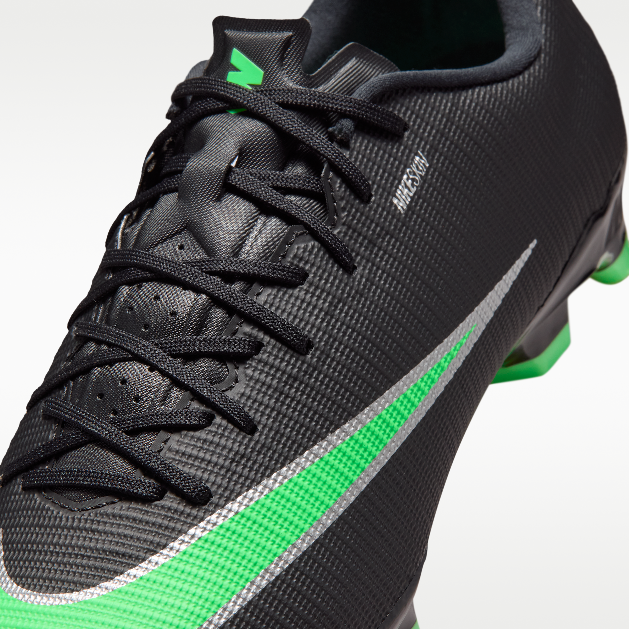 Nike Mercurial Vapor 17 Academy - Μαύρο/Μαύρο/Illusion Green (IF8517-001) - 8