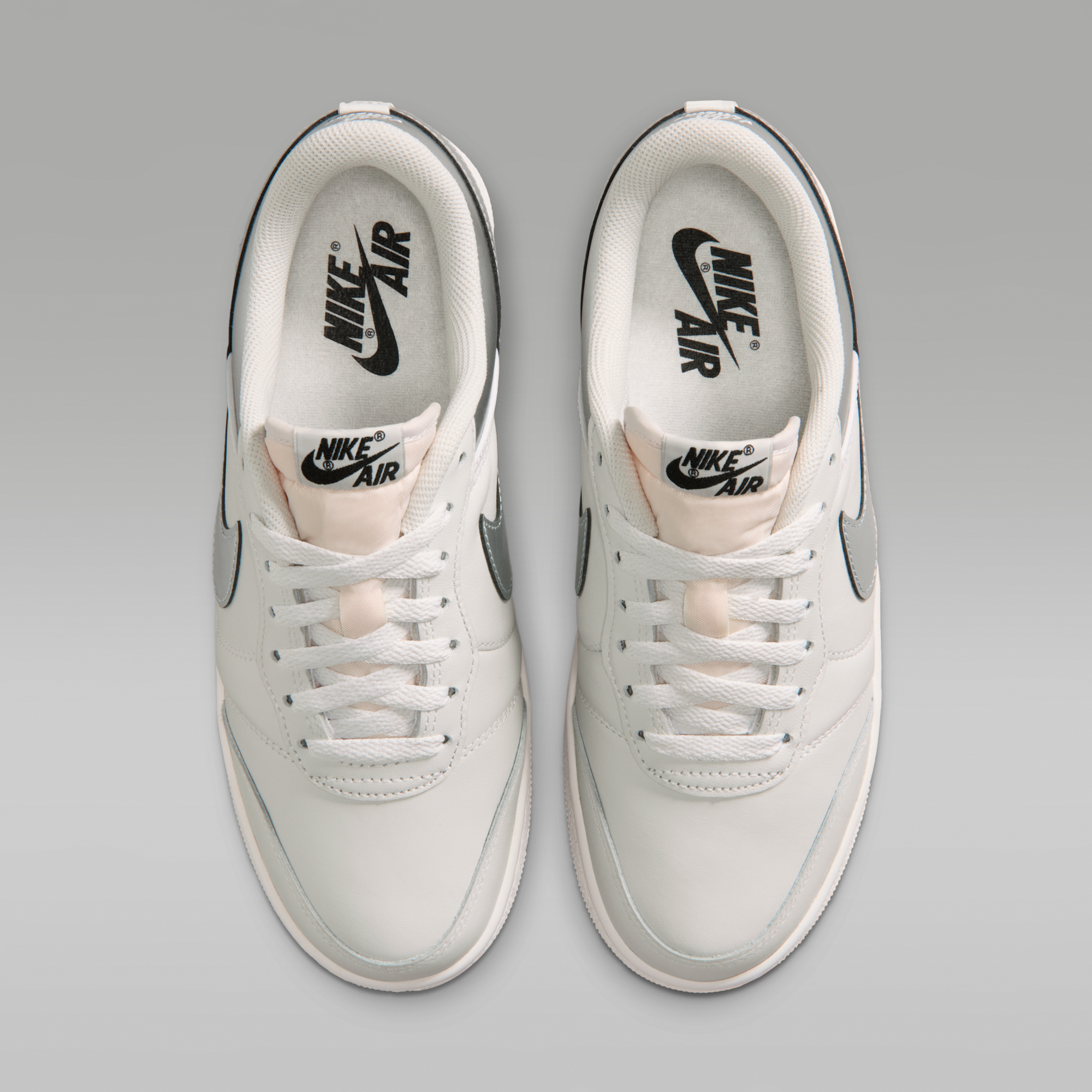 Air Jordan Skyline Low - Swan/Μαύρο/Metallic Silver - 4