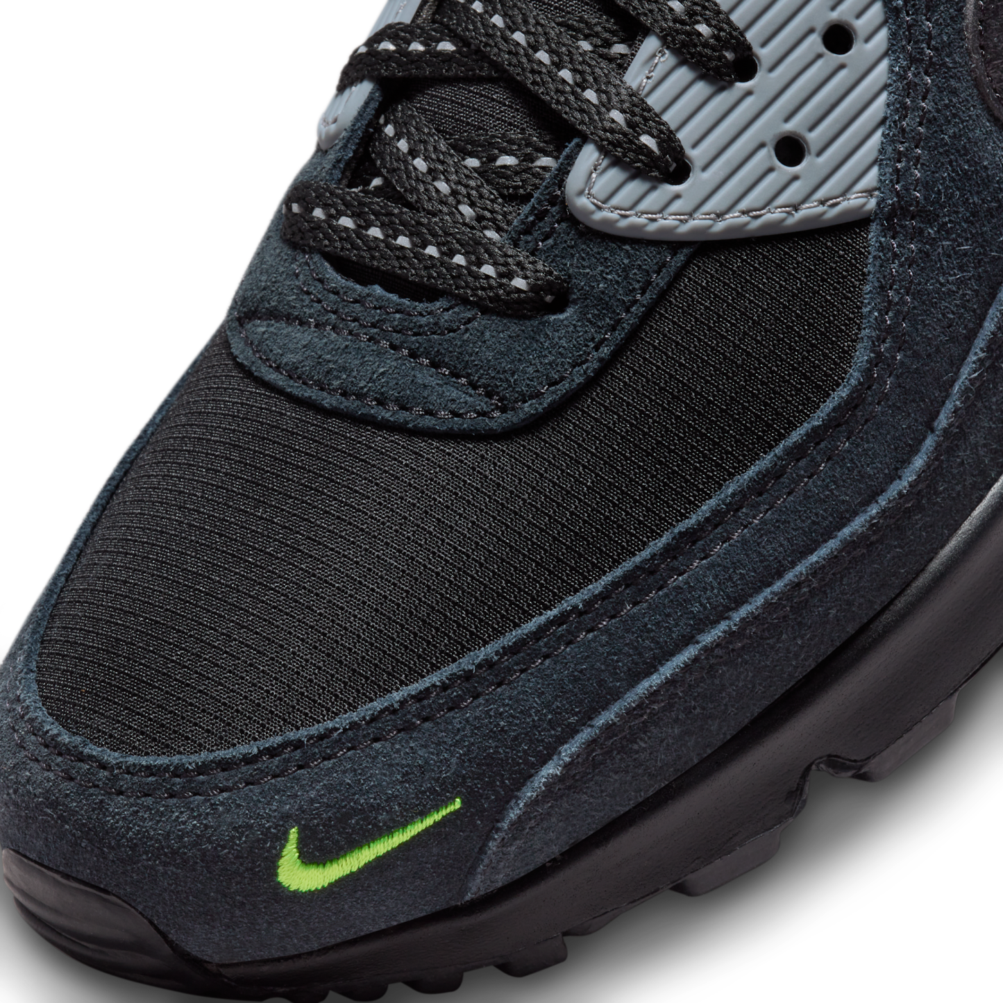 Nike Air Max 90 - Μαύρο/Volt/Cool Grey/Μαύρο - 7