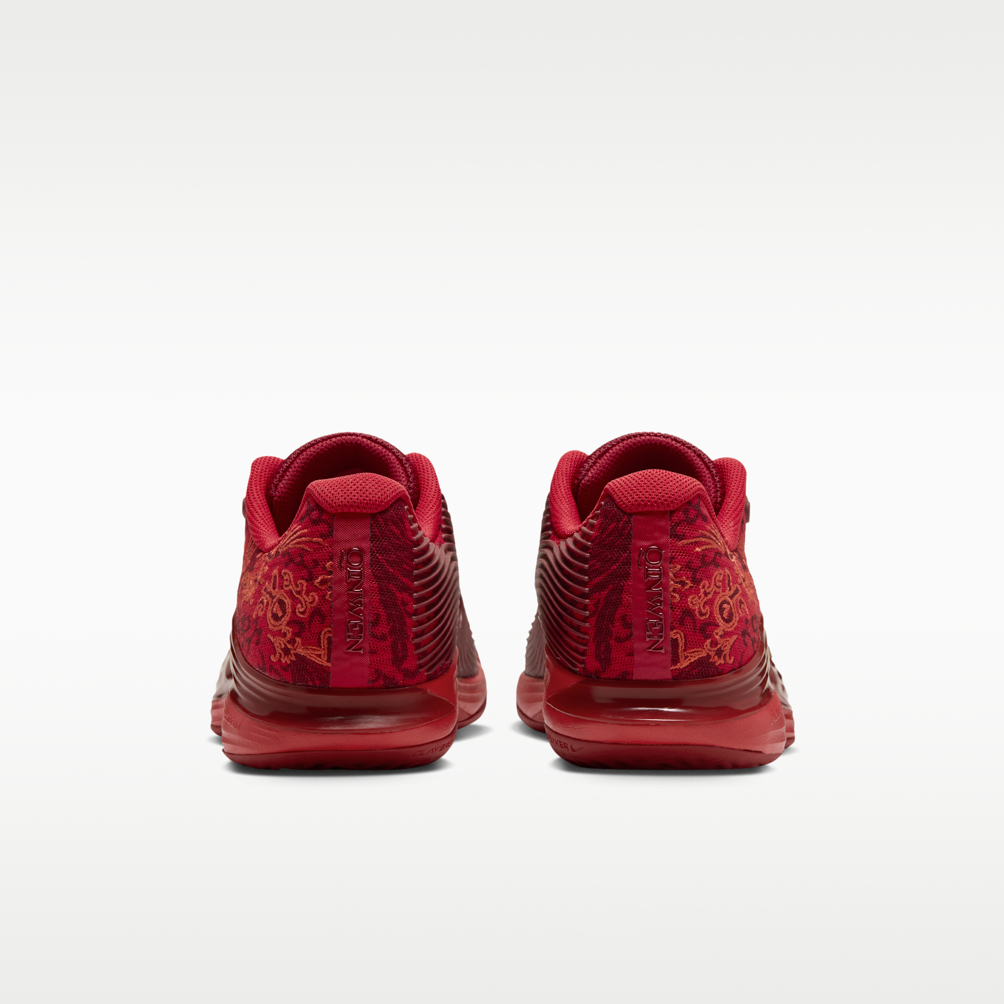Nike Vapor 12 "Qinwen Zheng" - University Red/Tough Red/Picante Red/Metallic Gold - 6