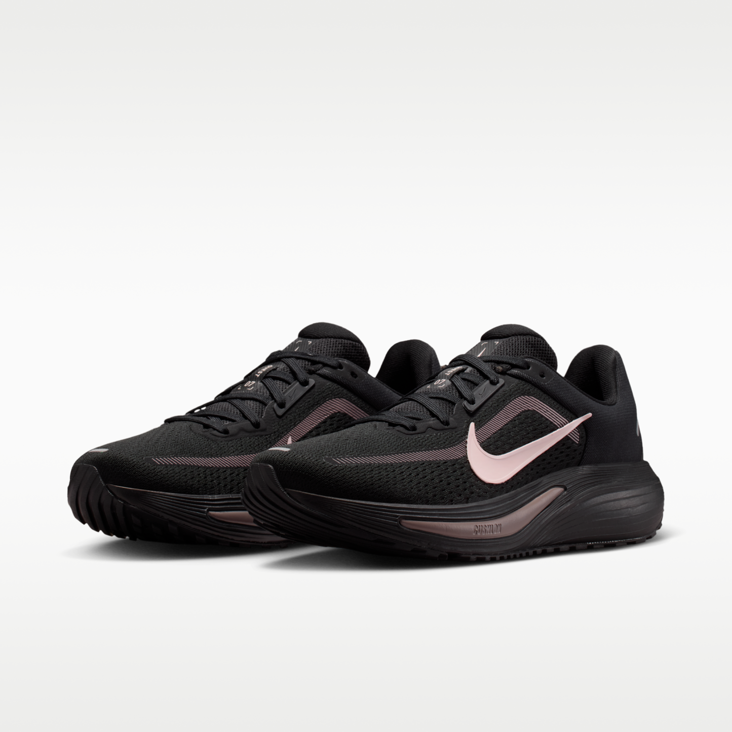 Nike Quest 7 - Μαύρο/Taupe Haze/Silt Red - 5