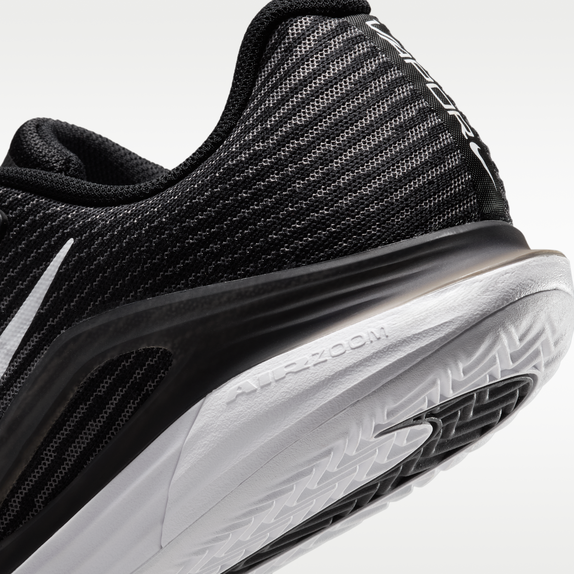 Nike Vapor 12 - Μαύρο/Dark Smoke Grey/Λευκό - 8