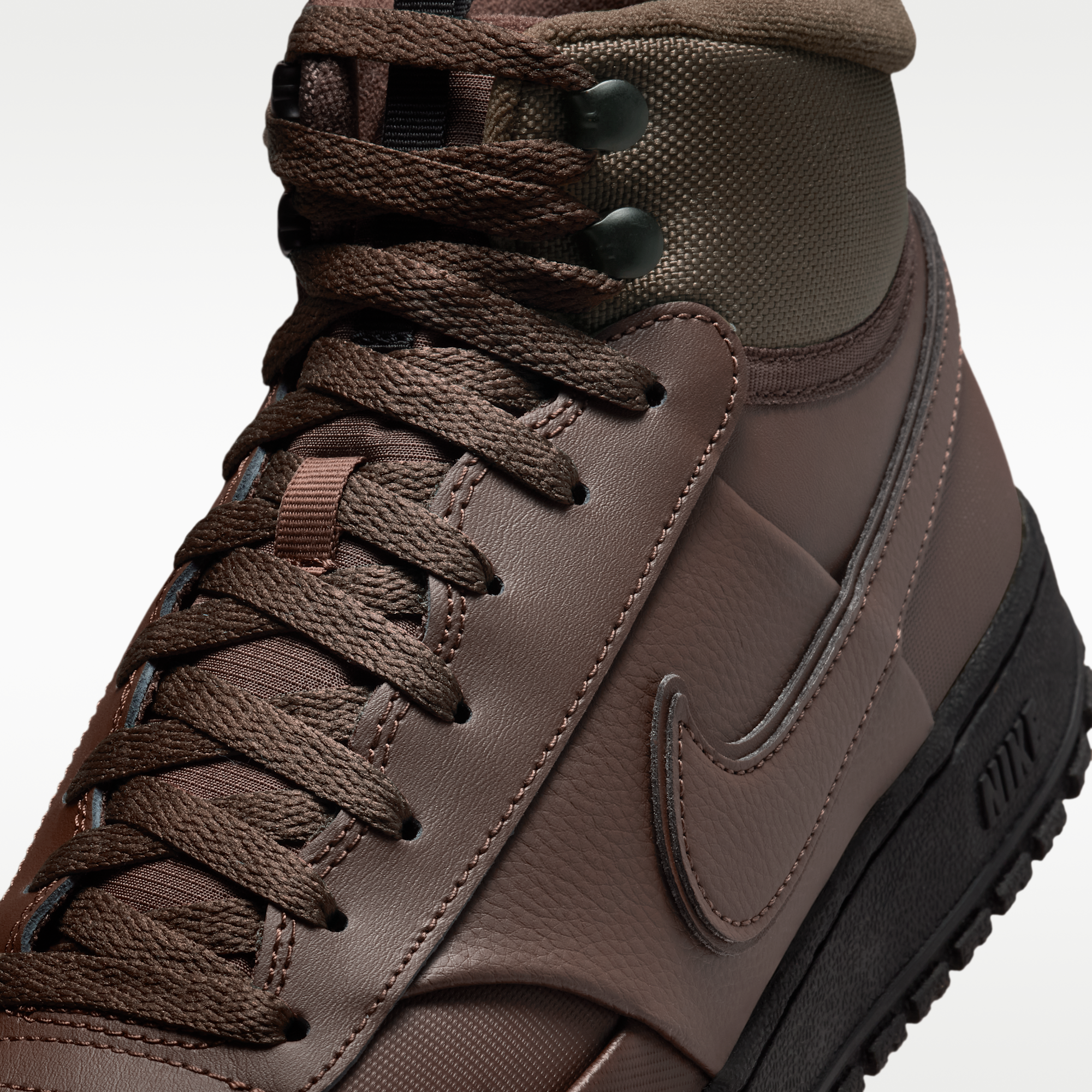 Nike Court Vision Mid - Dark Hazel/Μαύρο/Saffron Quartz/Dark Hazel - 7