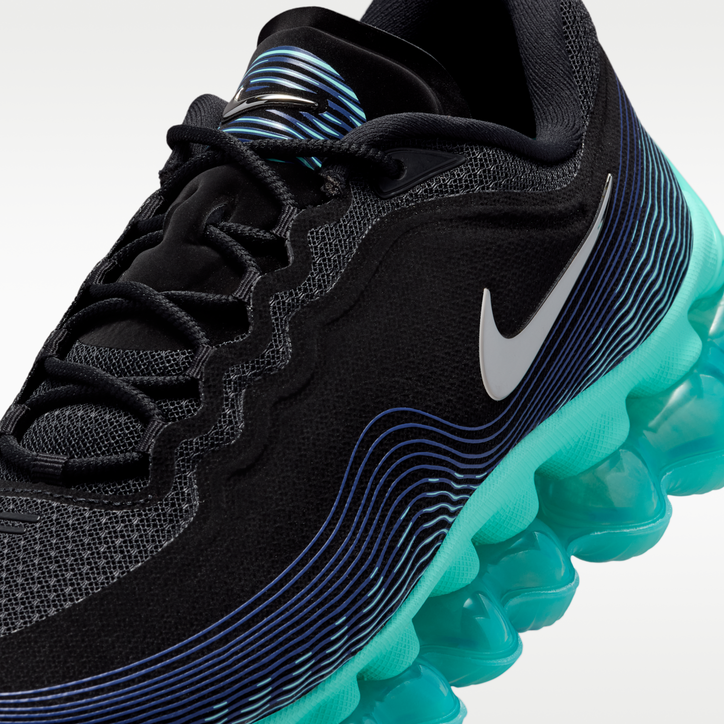 Nike Air Liquid Max - Μαύρο/Radiant Blue/Aurora Green/Chrome - 7
