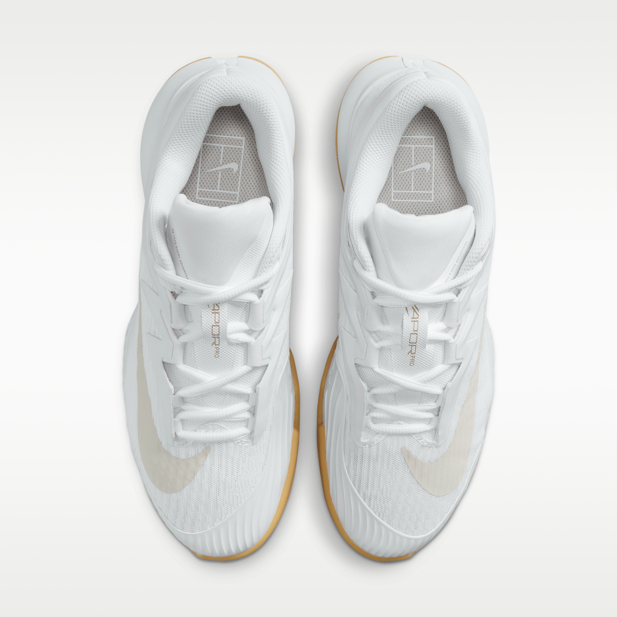 Nike Vapor Pro 3 - Λευκό/Summit White/Linen/Light Orewood Brown - 4