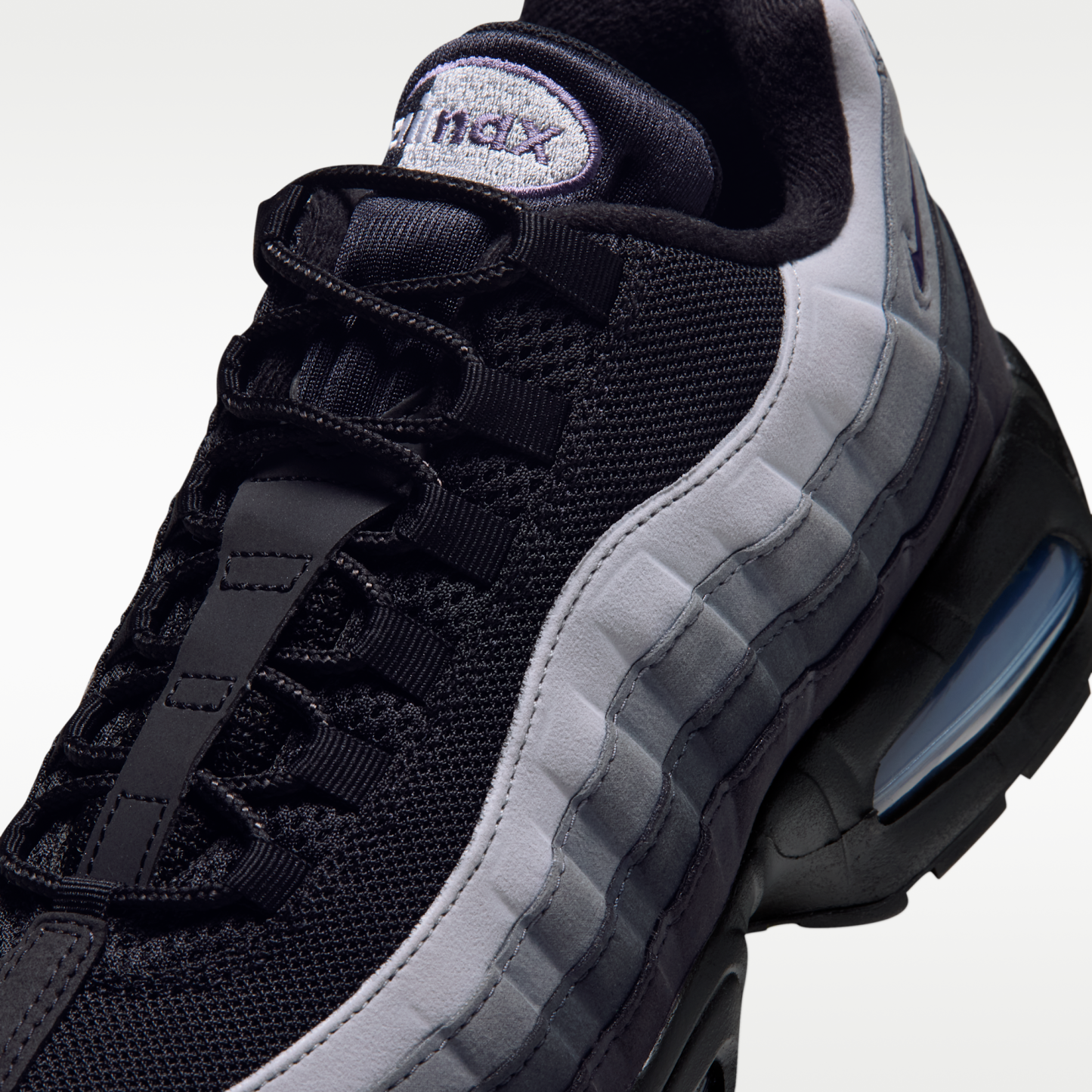 Nike Air Max 95 Big Bubble Premium - Μαύρο/Dark Smoke Grey/Smoke Grey/Canyon Purple - 7
