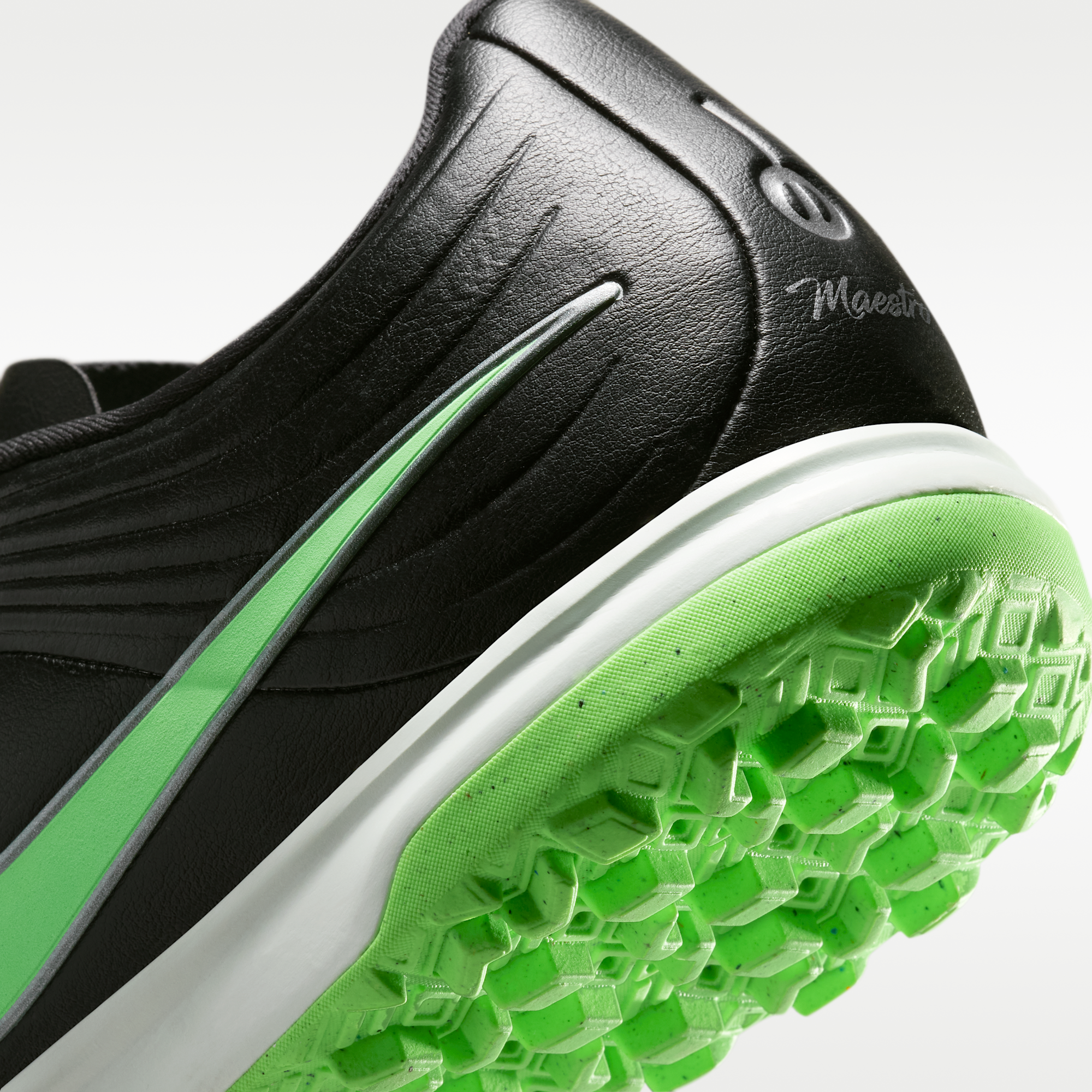Nike Tiempo Maestro Academy - Μαύρο/Μαύρο/Illusion Green (IB4484-001) - 8