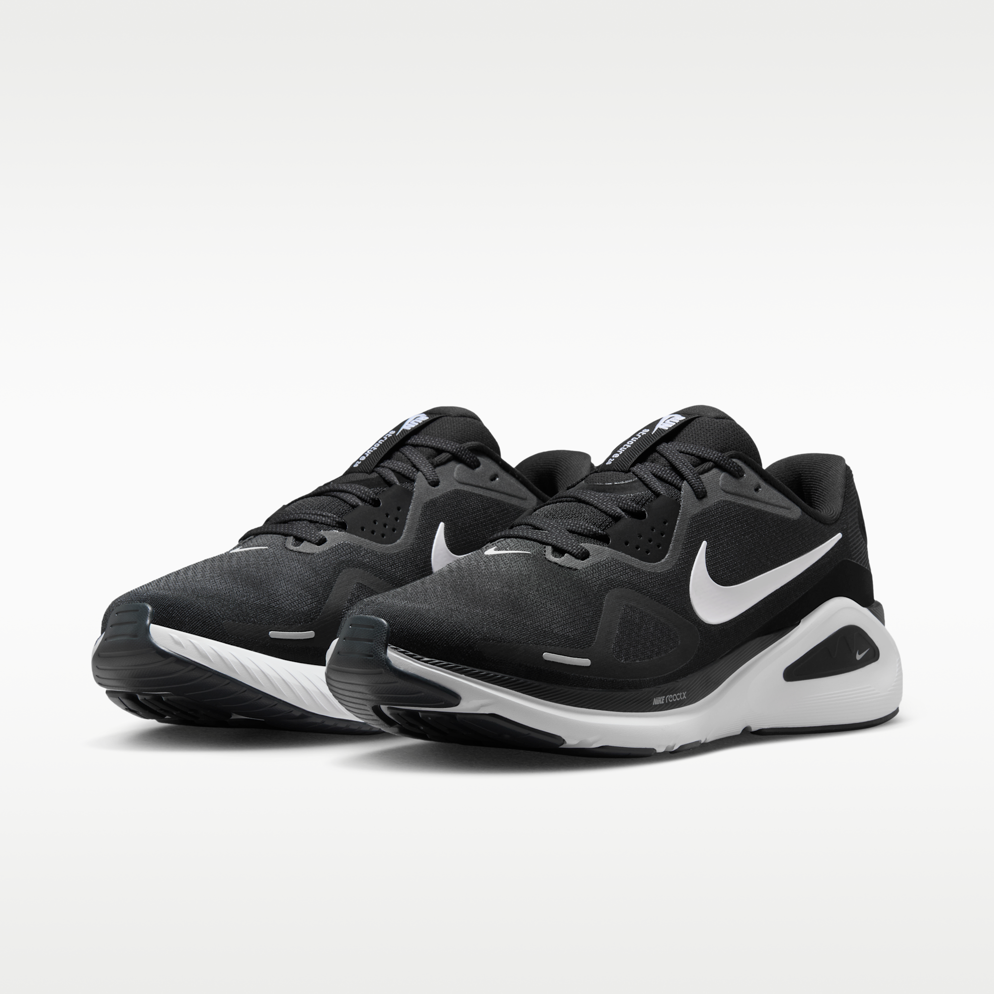 Nike Structure 26 - Μαύρο/Wolf Grey/Metallic Silver/Λευκό - 5