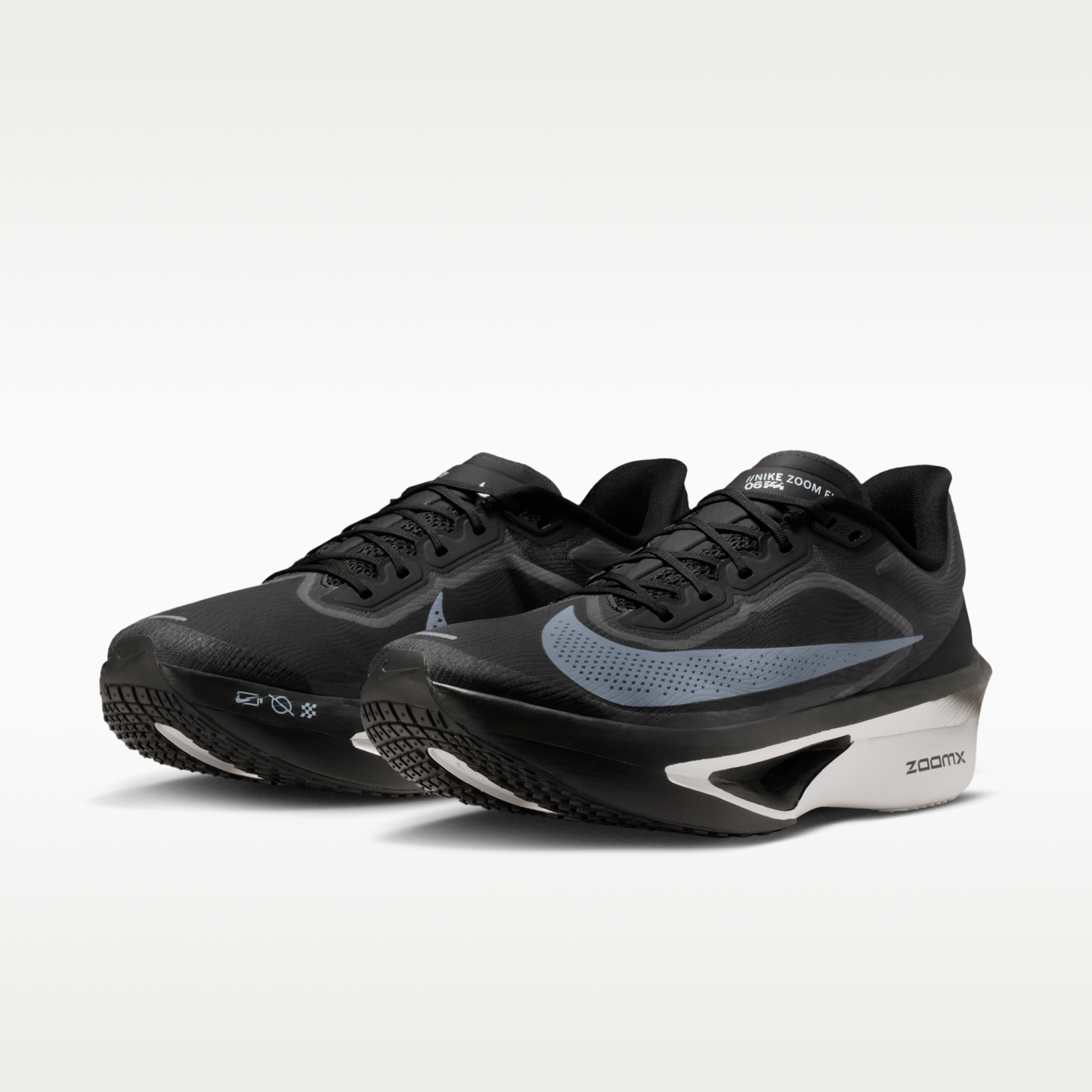 Nike Zoom Fly 6 - Μαύρο/Light Smoke Grey/Λευκό - 5