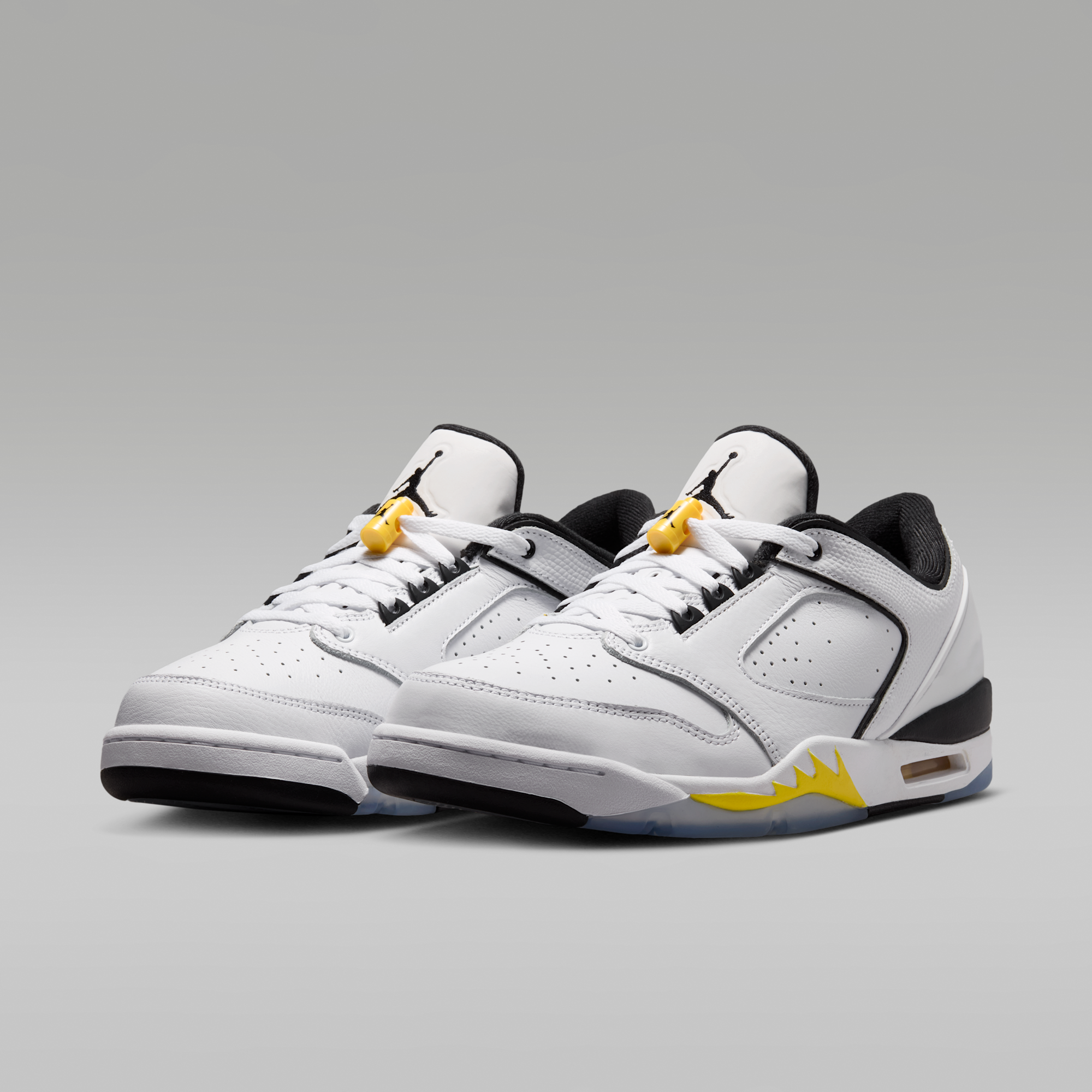 Jordan Sixty Plus Low - Λευκό/Tour Yellow/Μαύρο - 5