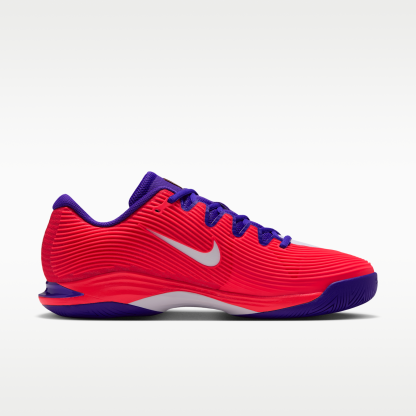Nike Vapor 12 PRM - Λευκό/Dark Concord/Bright Crimson/Burgundy Ash - 3