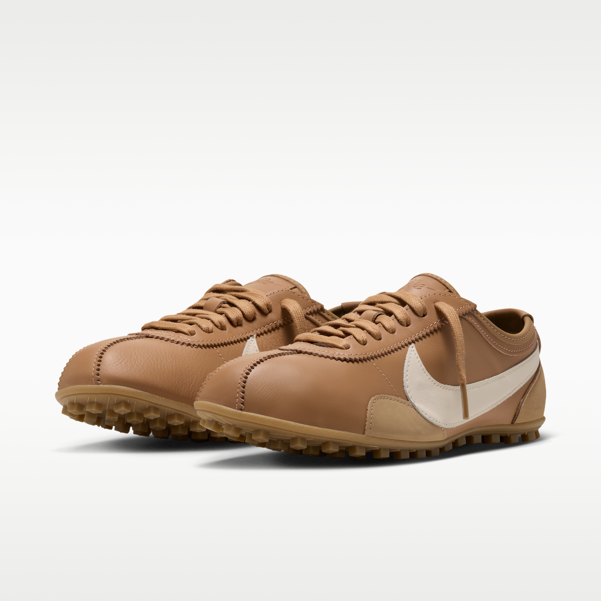 Nike Moon Shoe OG Leather - Flax/Gum Medium Brown/Malachite/Pale Ivory - 5