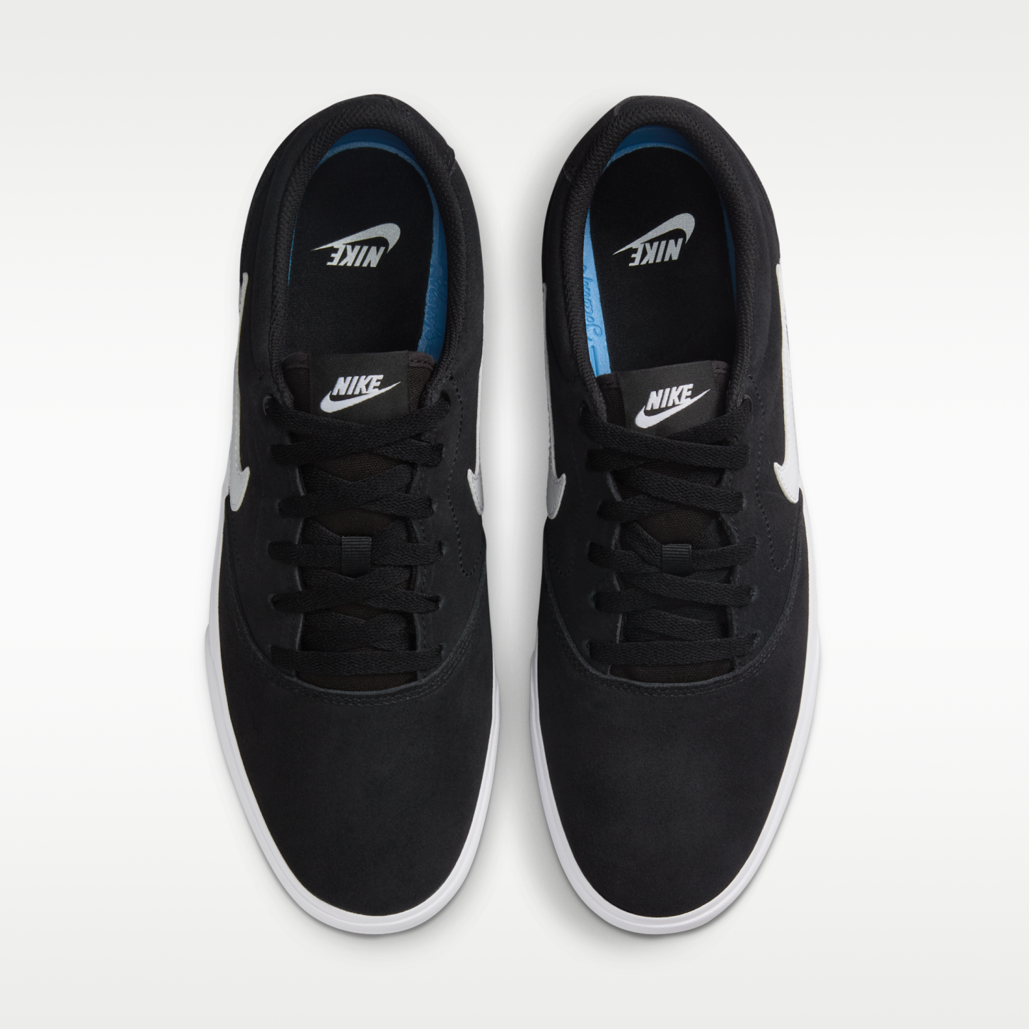 Nike Charge Suede - Μαύρο/Μαύρο/Λευκό - 4