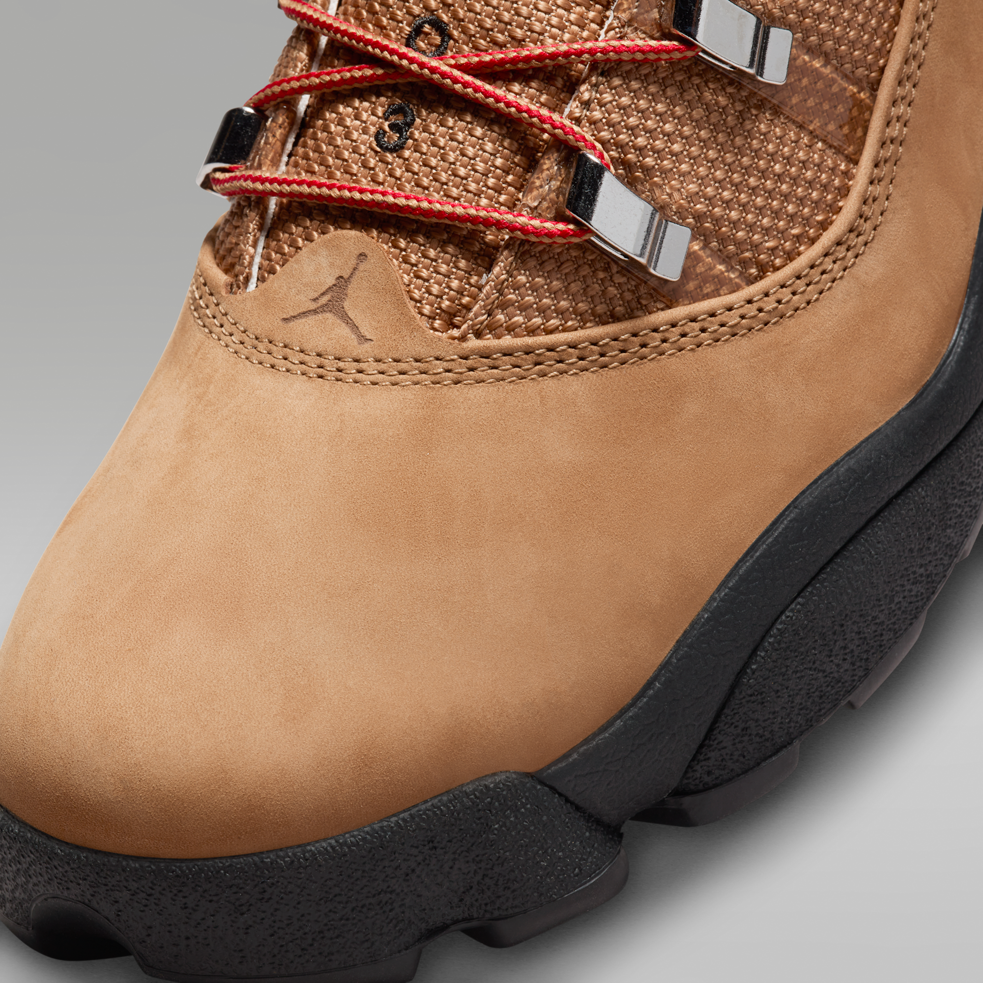 Jordan Winterized 6 Rings - Rocky Tan/Varsity Red/Μαύρο - 7