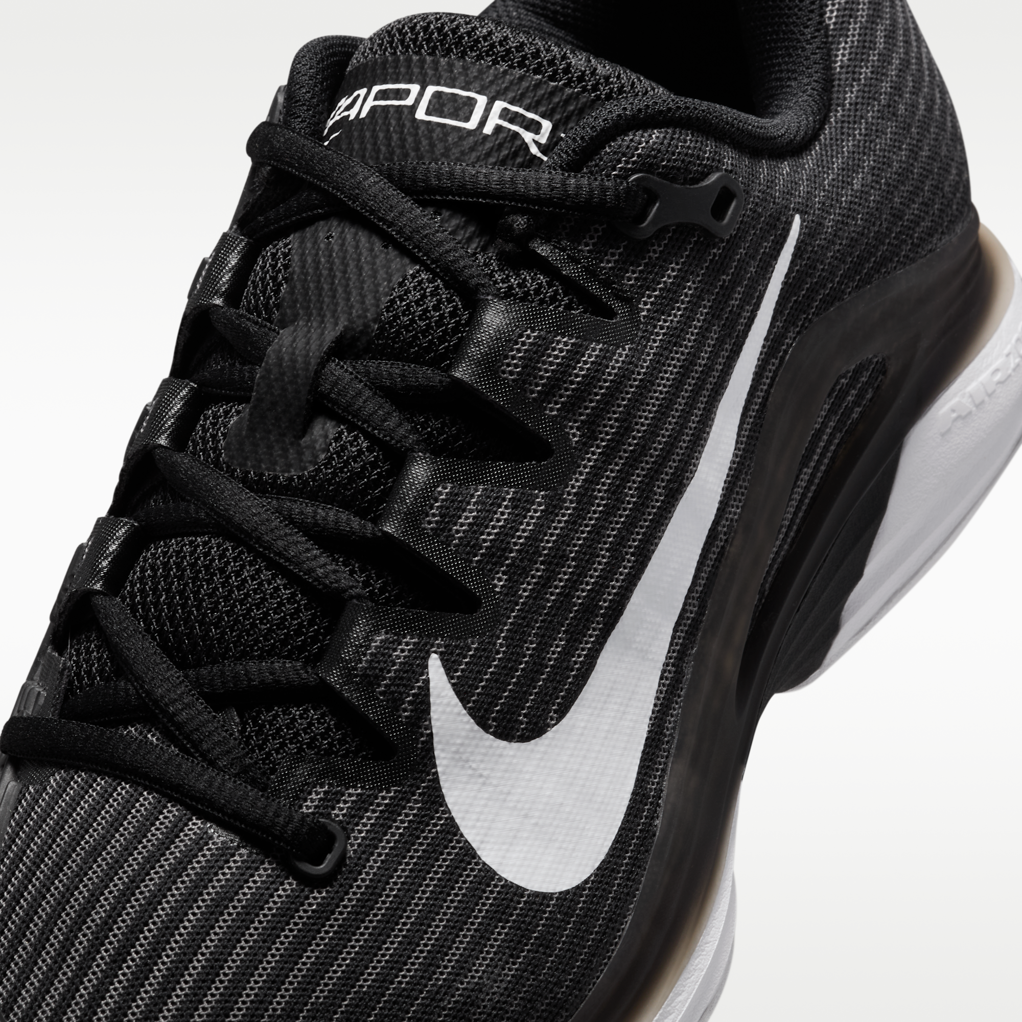 Nike Vapor 12 - Μαύρο/Dark Smoke Grey/Λευκό - 7