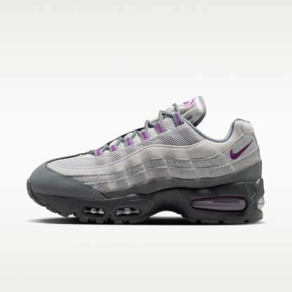 Nike Air Max 95 Big Bubble - Cool Grey/Light Smoke Grey/Vast Grey/Bold Berry - 1