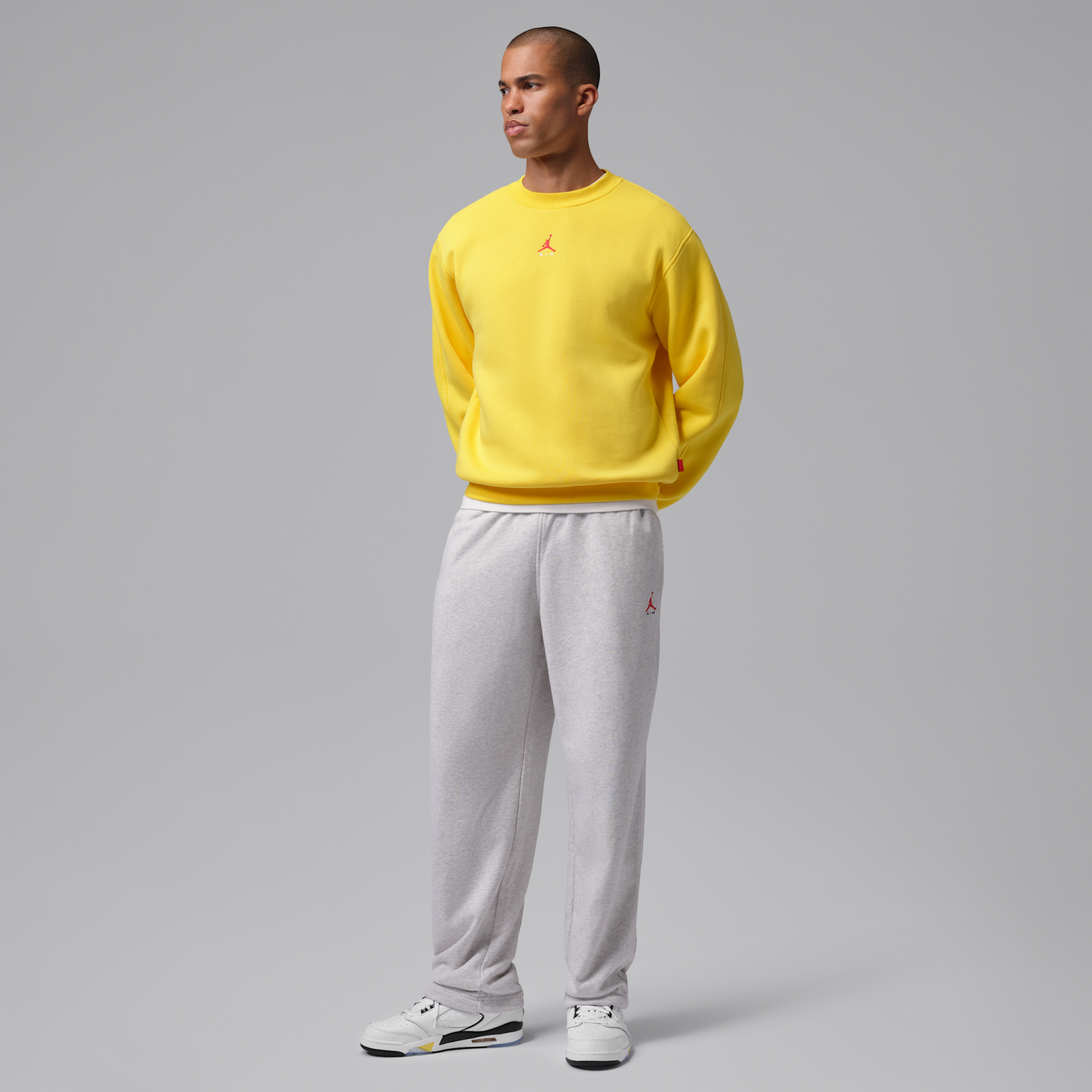 Jordan Sixty Plus Low - Λευκό/Tour Yellow/Μαύρο - 9