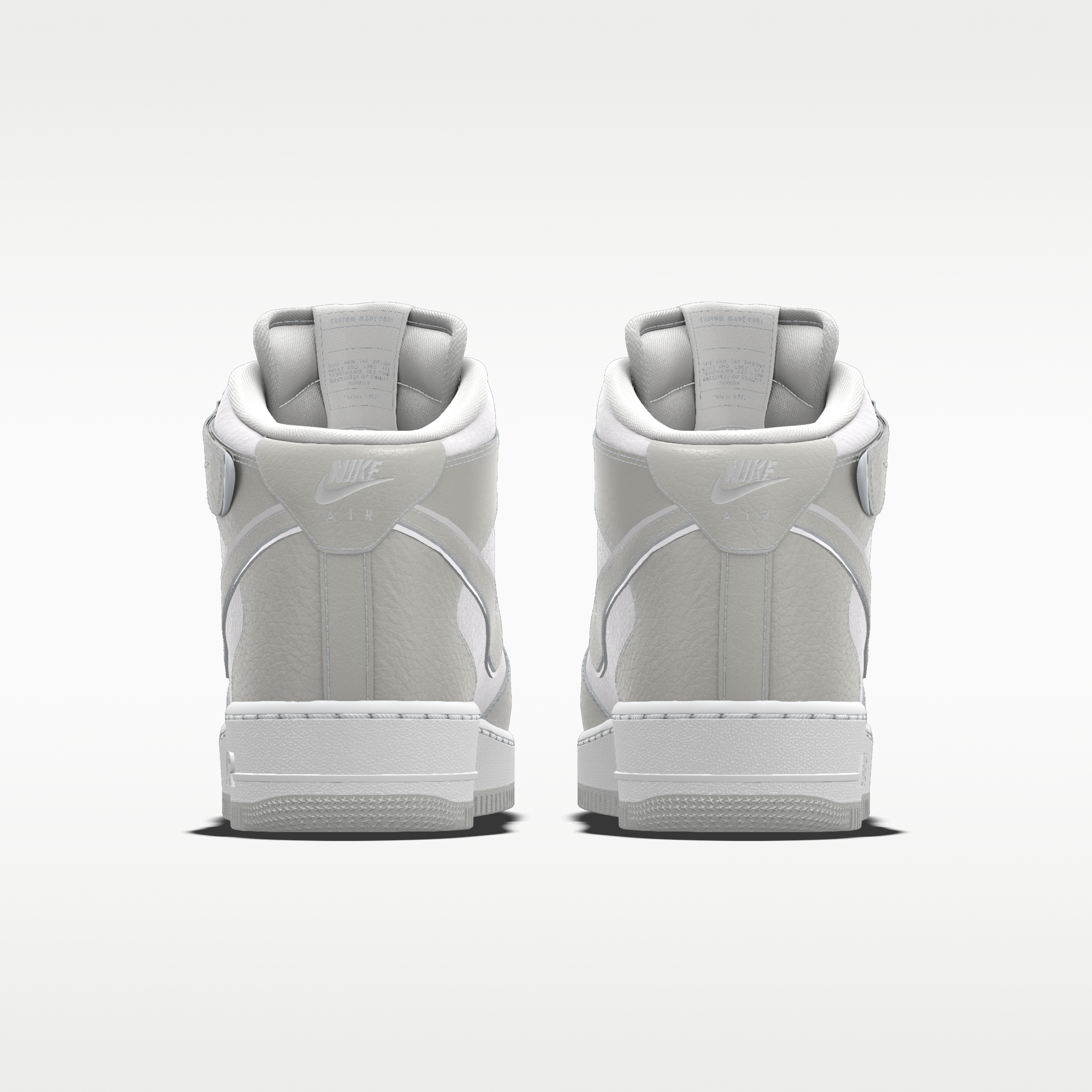 Nike Air Force 1 Mid By You - Πολύχρωμο/Πολύχρωμο/Πολύχρωμο (2120804569) - 5