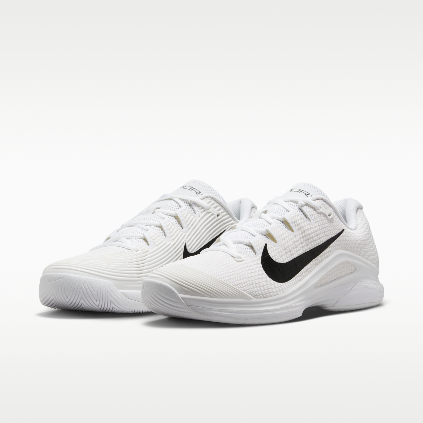 Nike Vapor 12 - Λευκό/Summit White/Μαύρο - 5