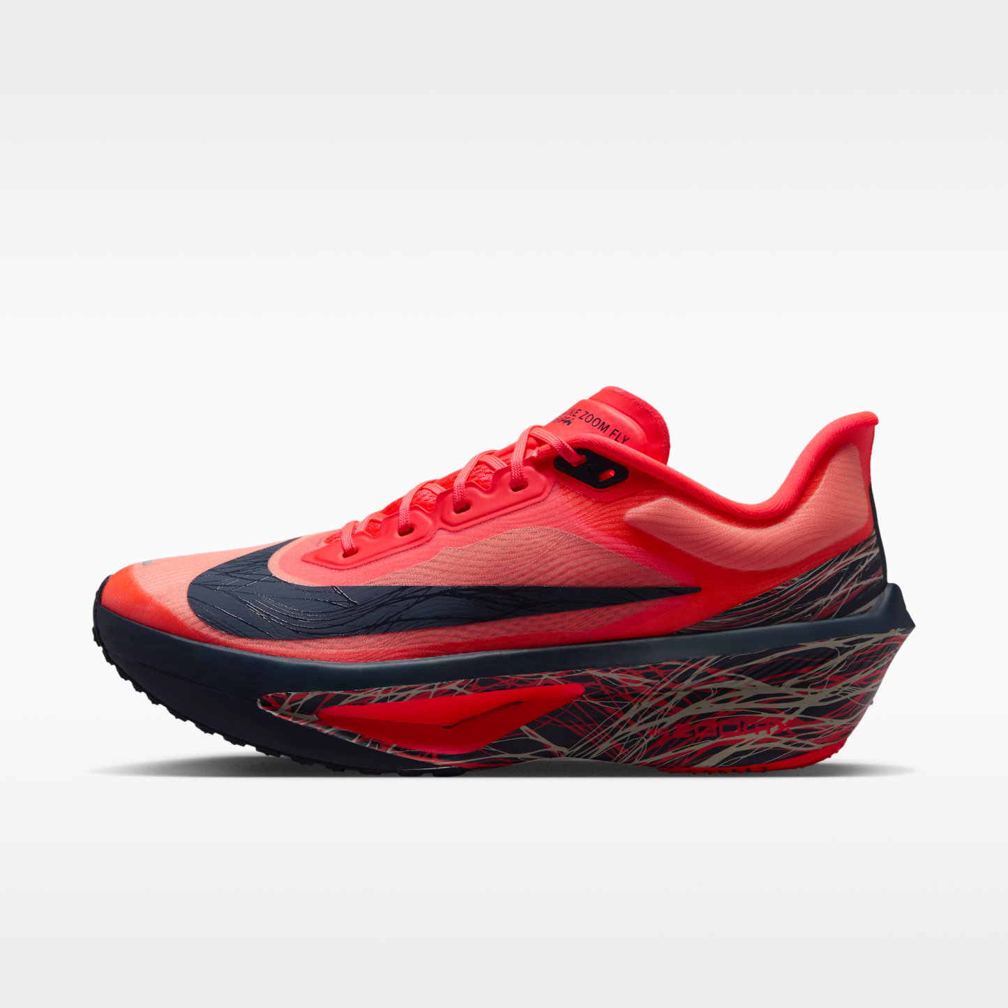 Nike Zoom Fly 6 - Bright Crimson/Obsidian/Light Bone/Obsidian - 1