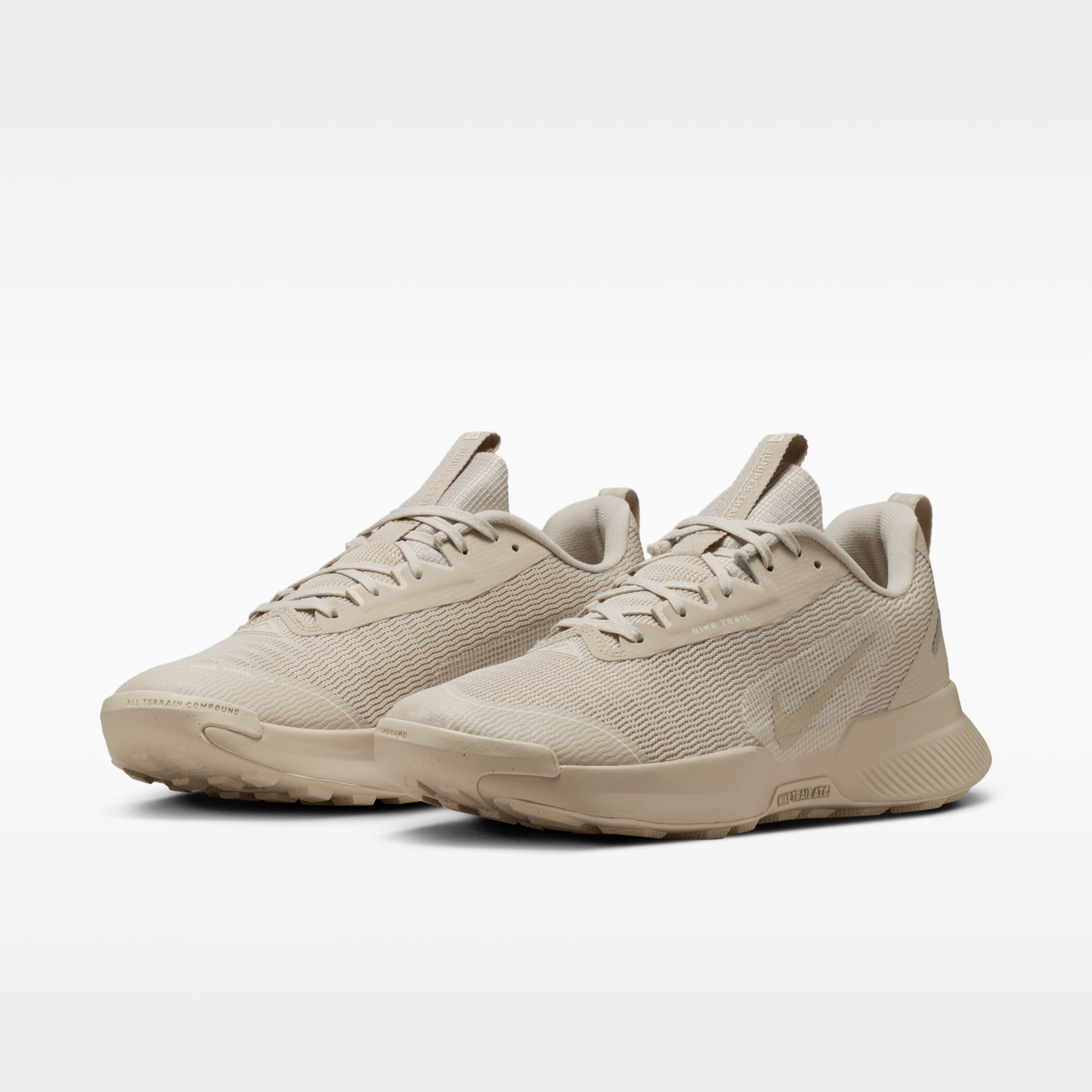 Nike Juniper Trail 3 - Cream II/Light Orewood Brown/Safety Orange/Cream II - 5