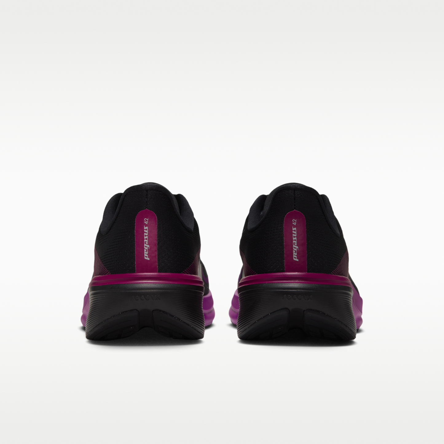 Nike Pegasus 42 - Μαύρο/Vivid Purple/True Berry/Metallic Silver - 6