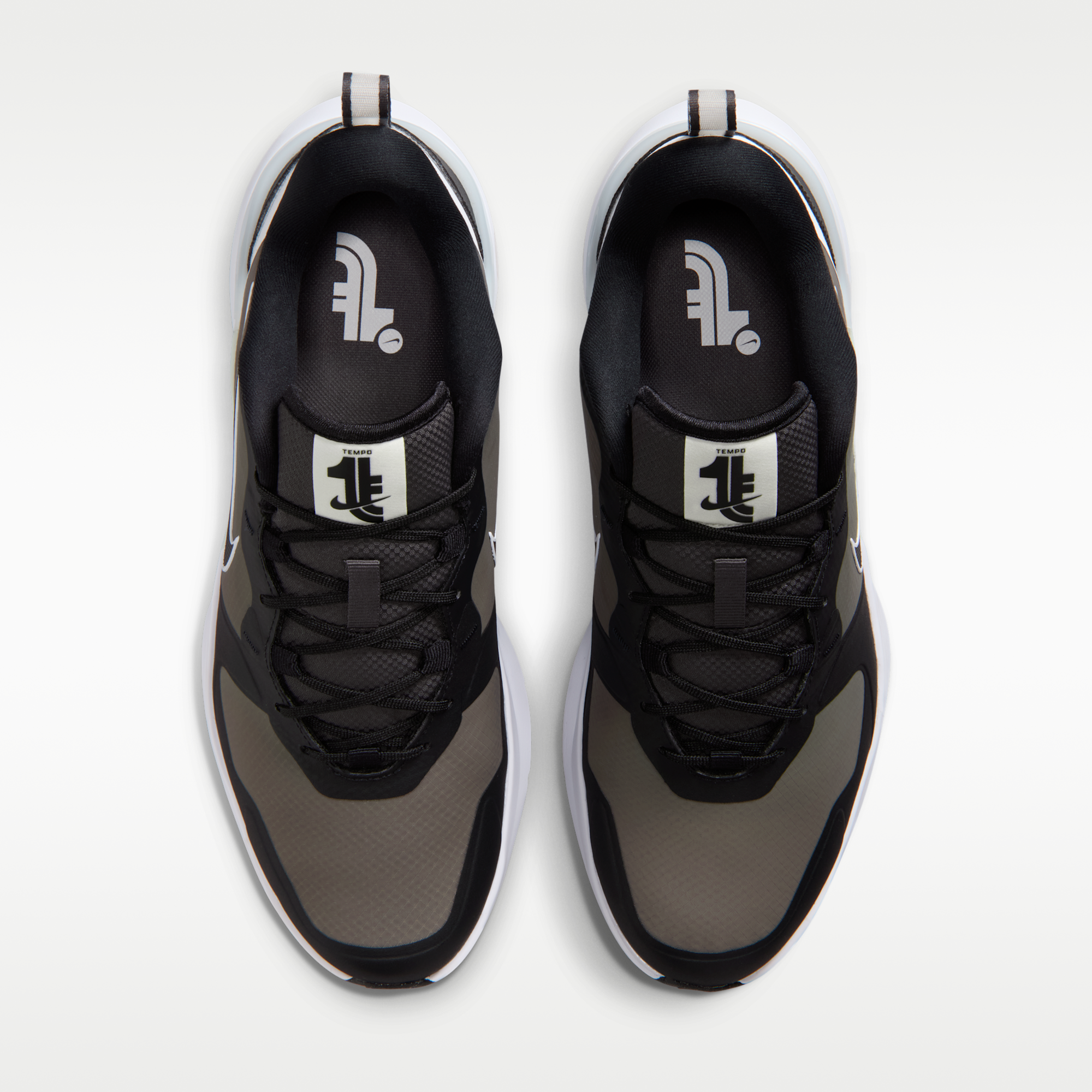 Nike Tempo G - Medium Ash/Μαύρο/Λευκό - 4