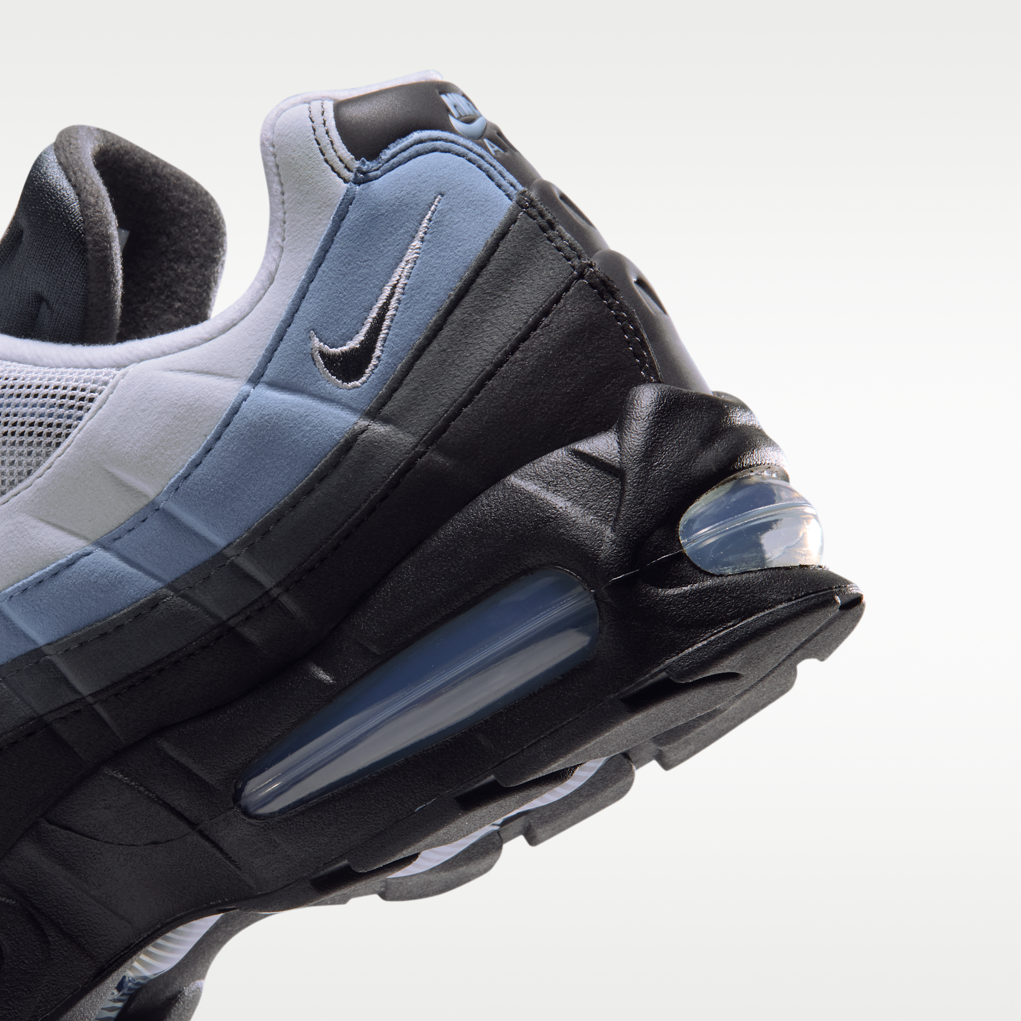 Nike Air Max 95 Big Bubble - Μαύρο/Work Blue/Pure Platinum/Anthracite - 8