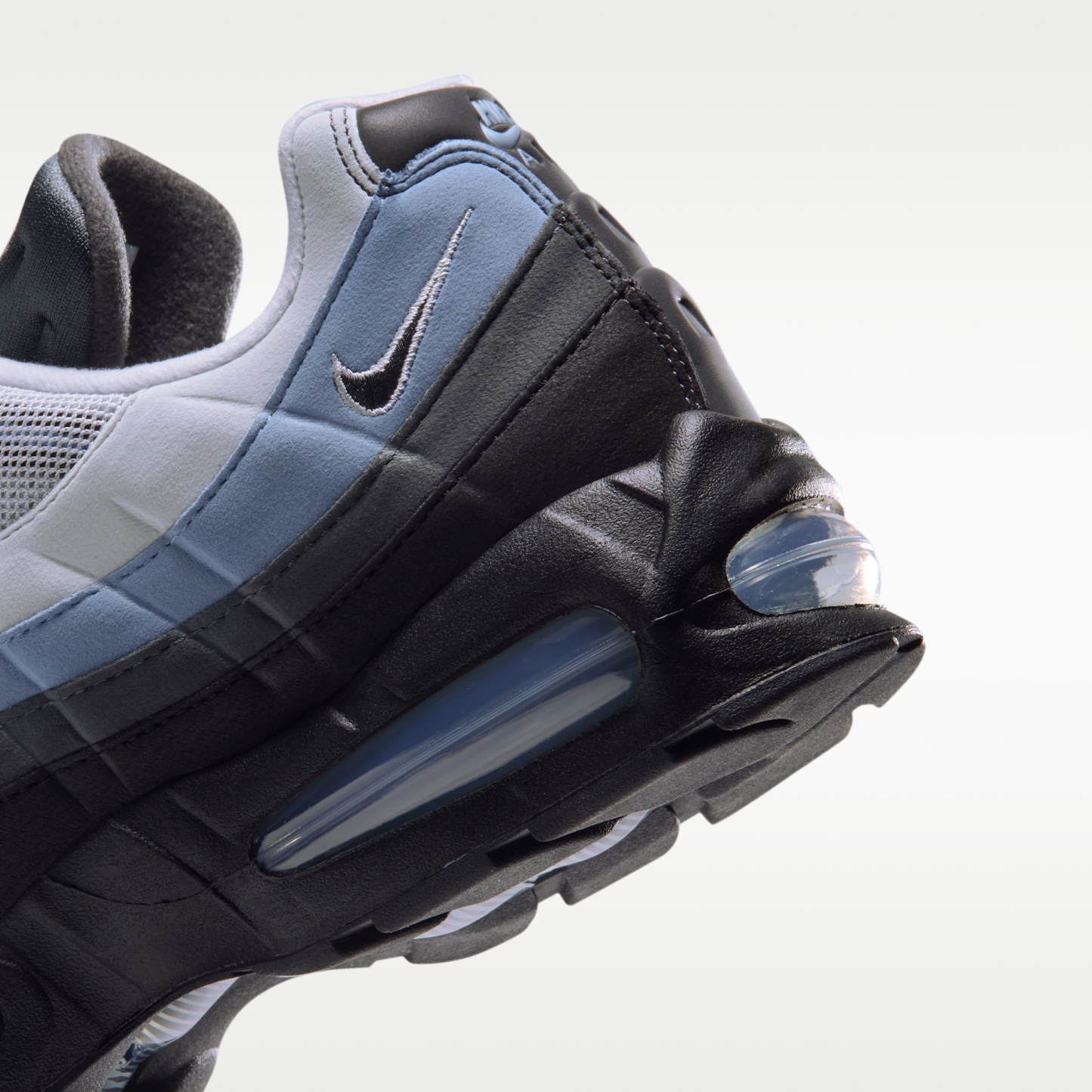 Nike Air Max 95 Big Bubble - Μαύρο/Work Blue/Pure Platinum/Anthracite - 8