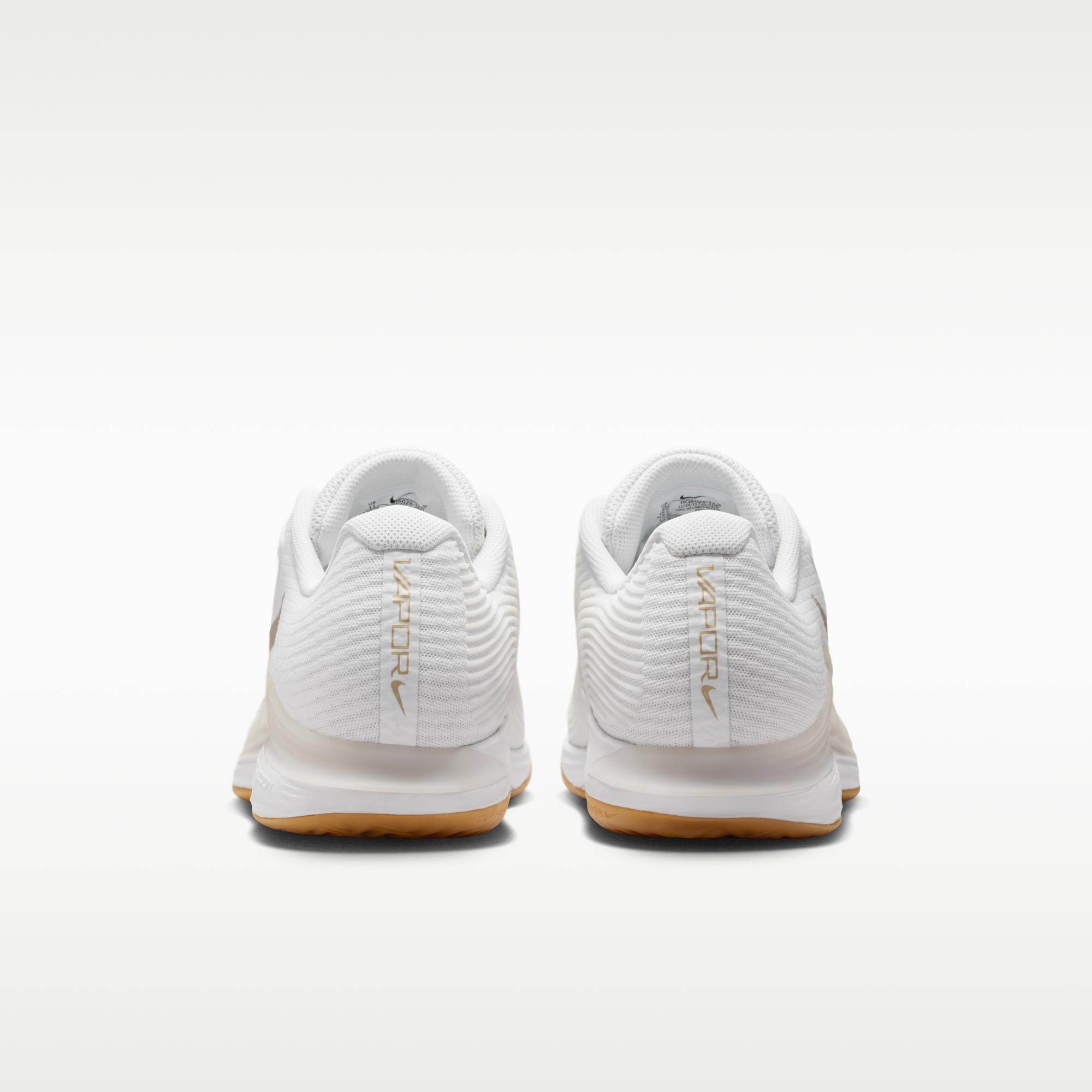 Nike Vapor 12 - Λευκό/Summit White/Linen/Light Orewood Brown - 6